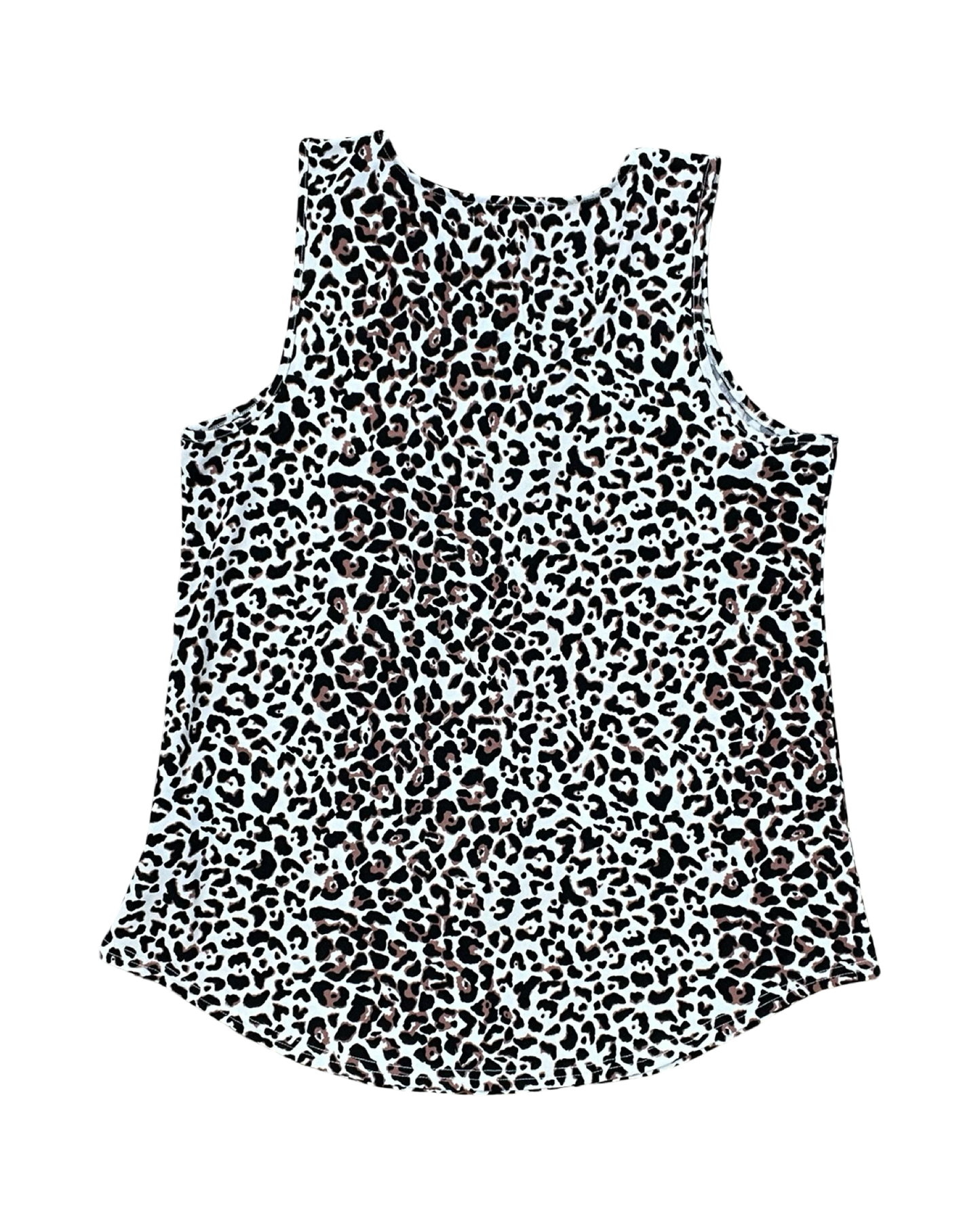 Top Sleeveless By Maurices In Black & Cream, Size:M