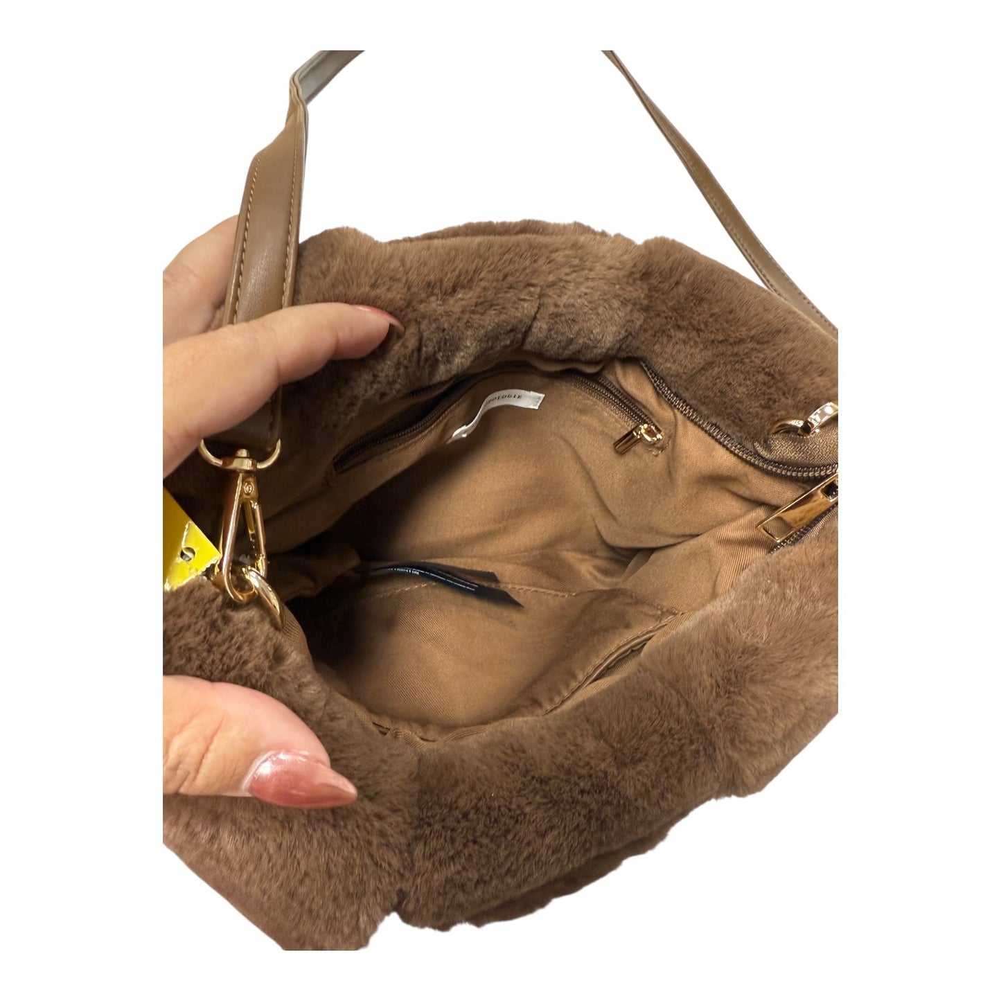 Crossbody By Anthropologie In Brown, Size:Medium