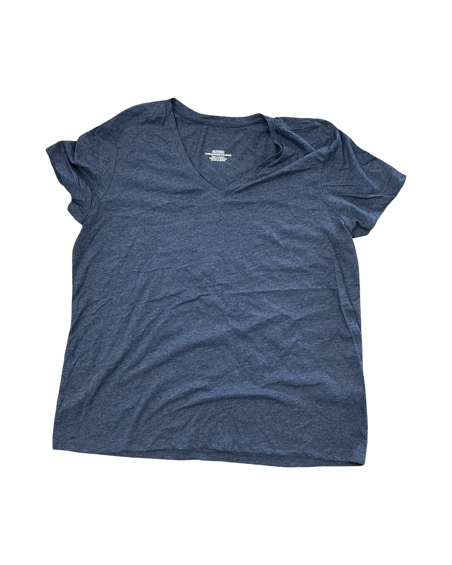 Top Ss Basic By Clothes Mentor In Blue, Size:3X