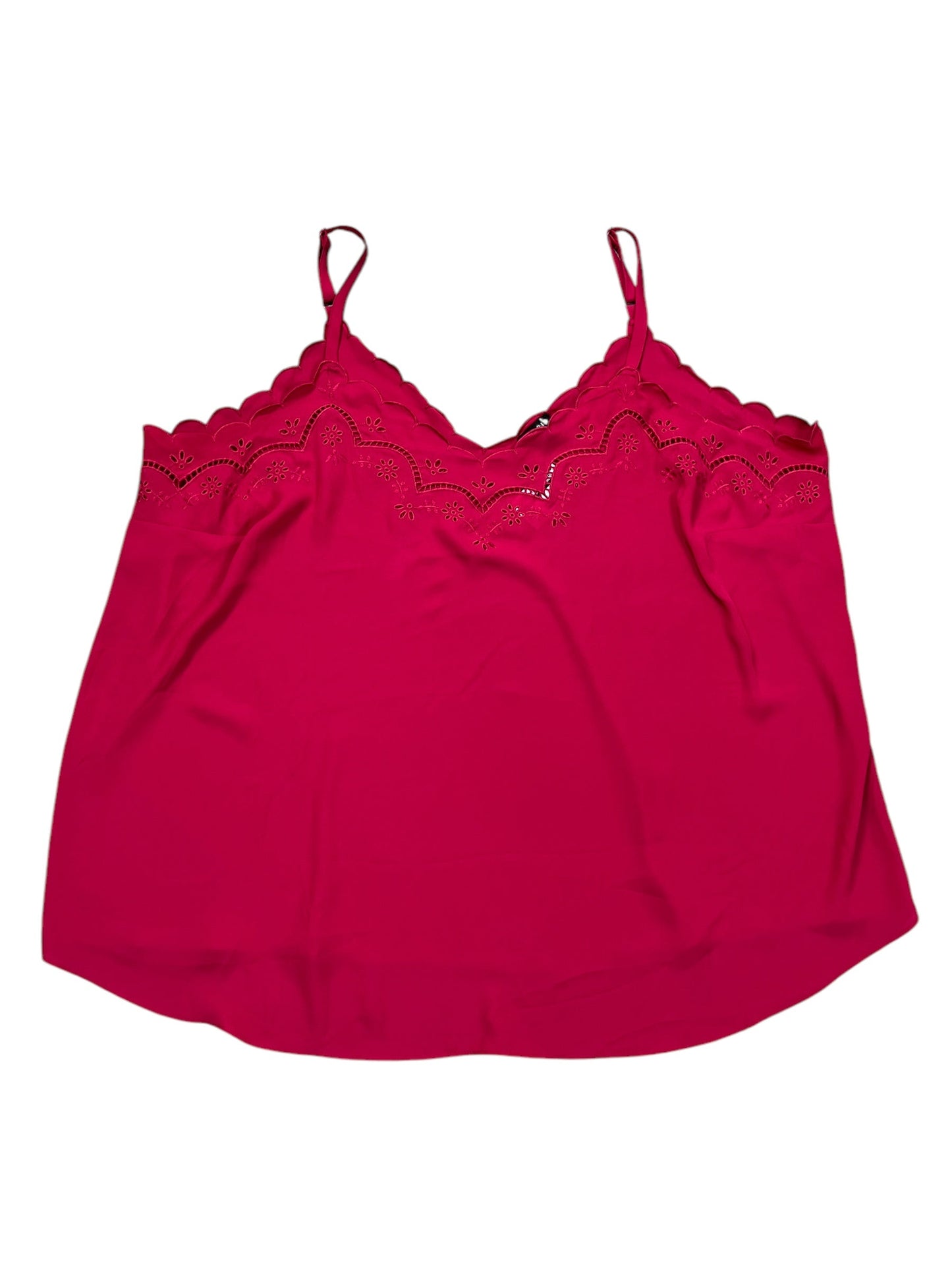 Tank Top By Torrid In Red, Size:3X