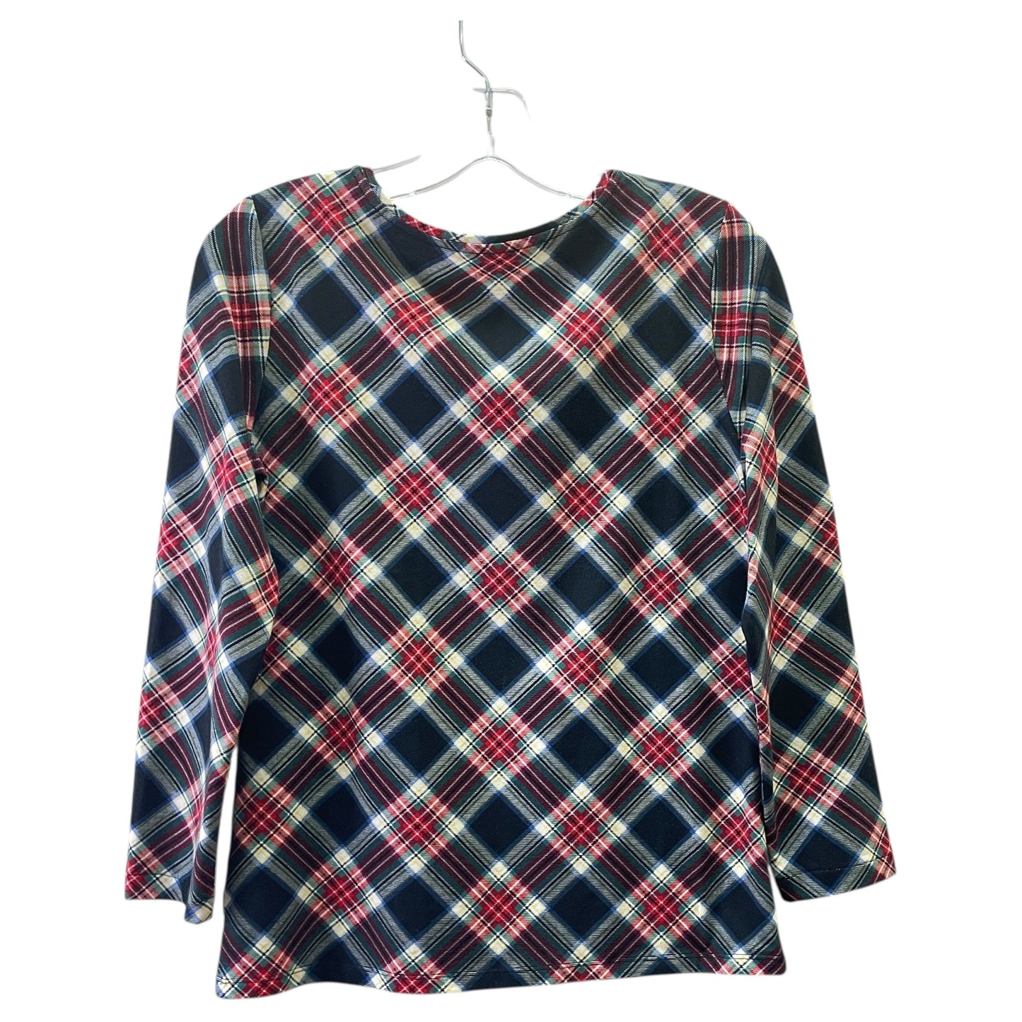 Top Ls By Talbots In Black & Red, Size:Sp