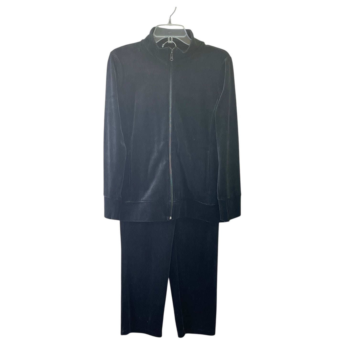 Lounge Set Pants By Talbots In Black, Size:Sp