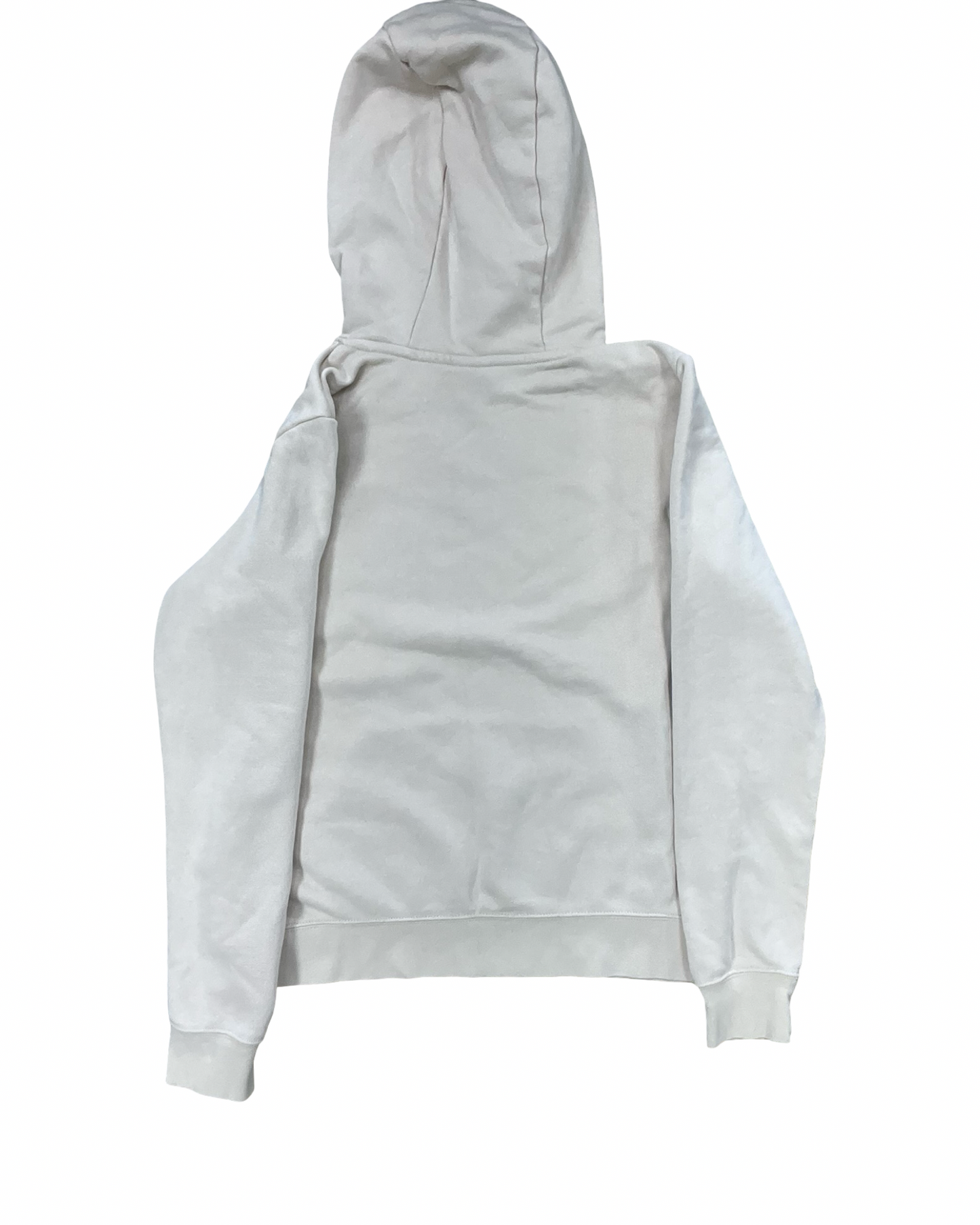 Athletic Sweatshirt Hoodie By Nike In Cream, Size:S