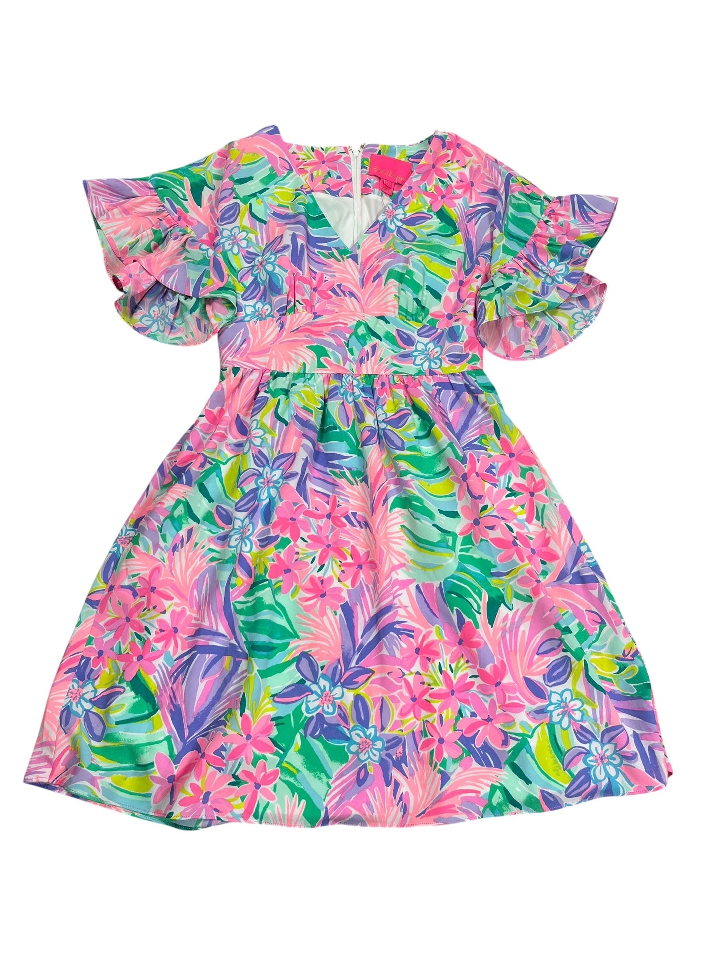 Dress Designer By Lilly Pulitzer In Pink, Size:Xxs