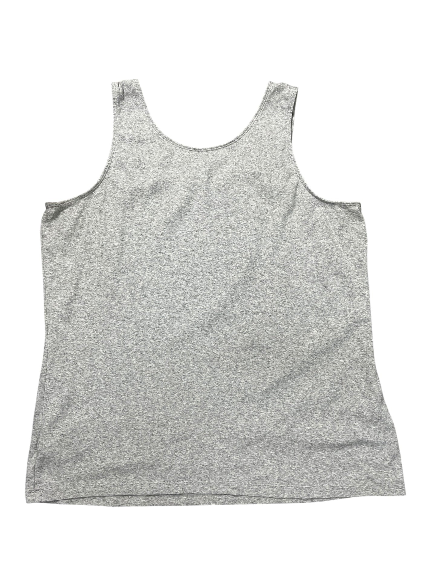 Tank Top By Coldwater Creek In Grey, Size:2X