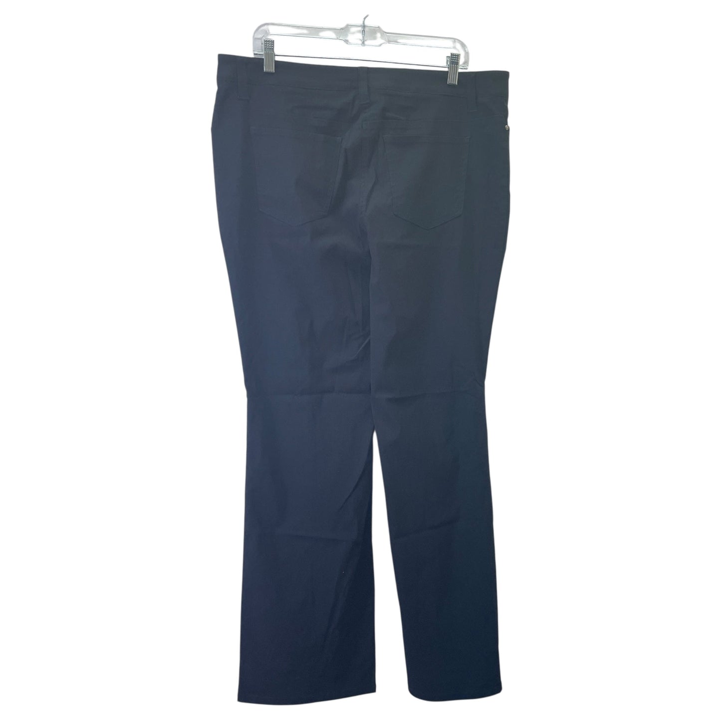 Jeans Flared By Style And Company In Black, Size:16