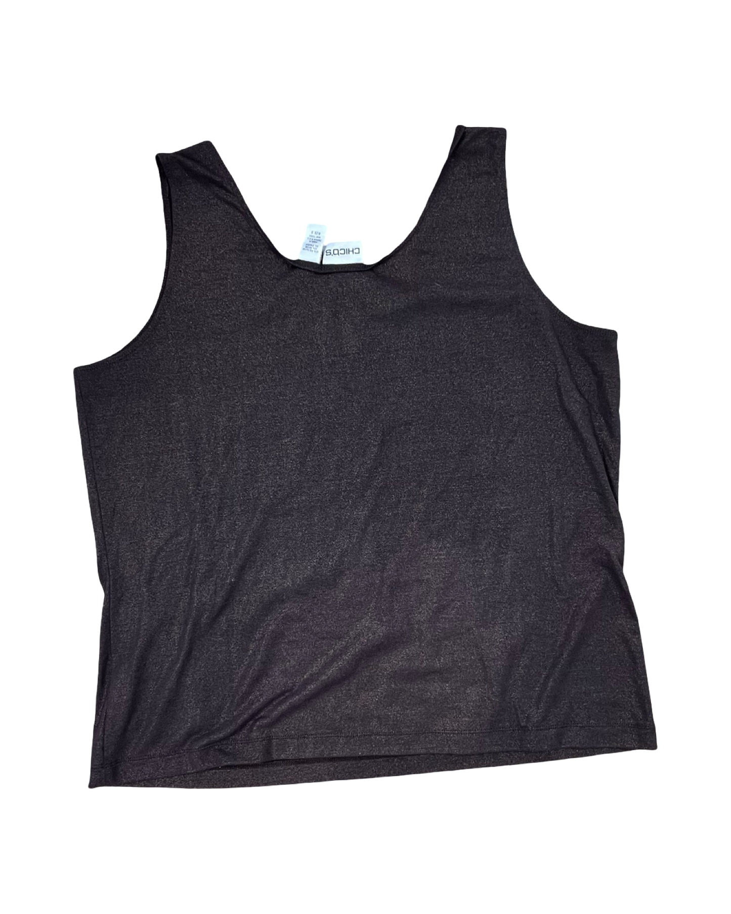 Top Sleeveless By Chicos In Brown, Size:Xs