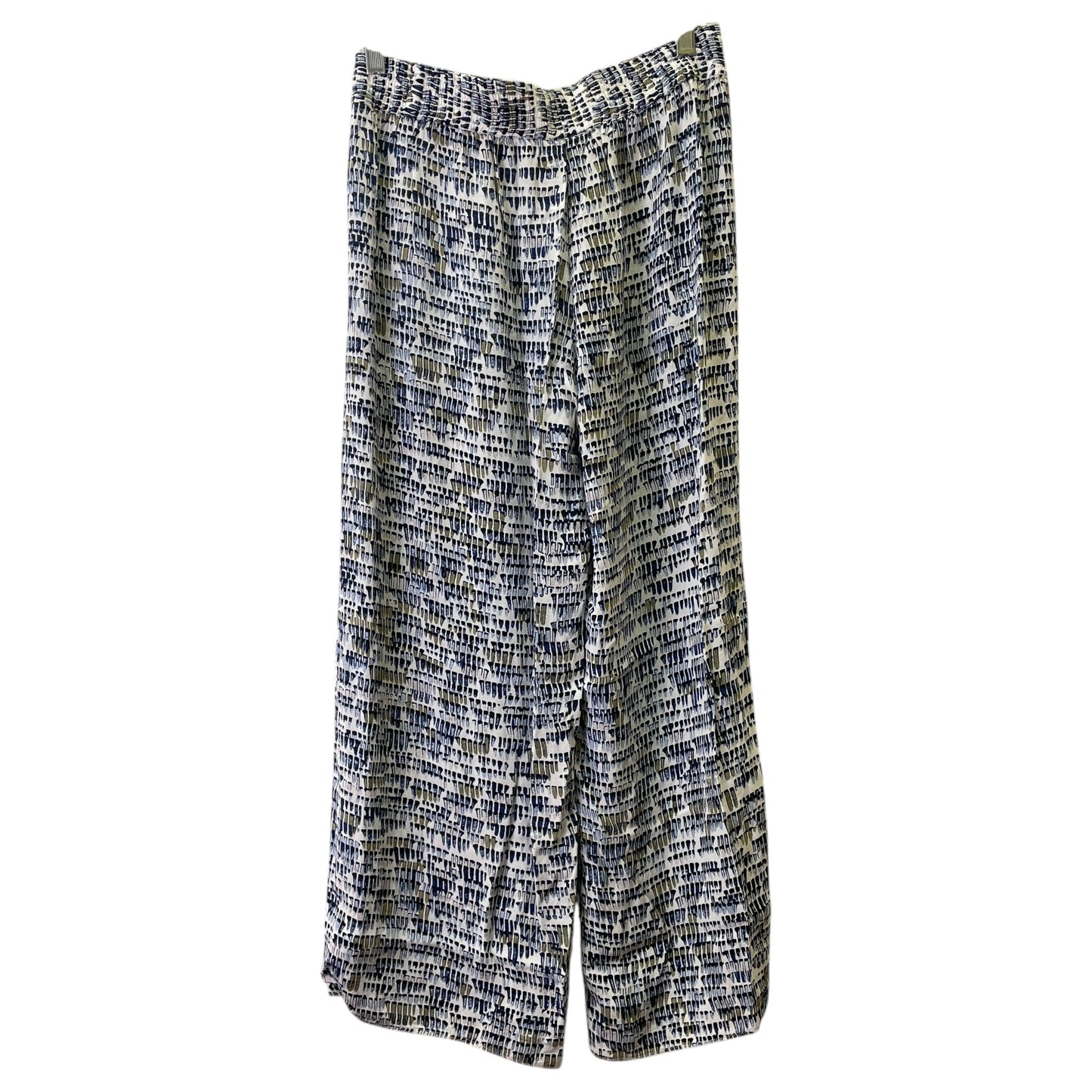 Pants Lounge By Nic + Zoe In Blue & Green, Size:4