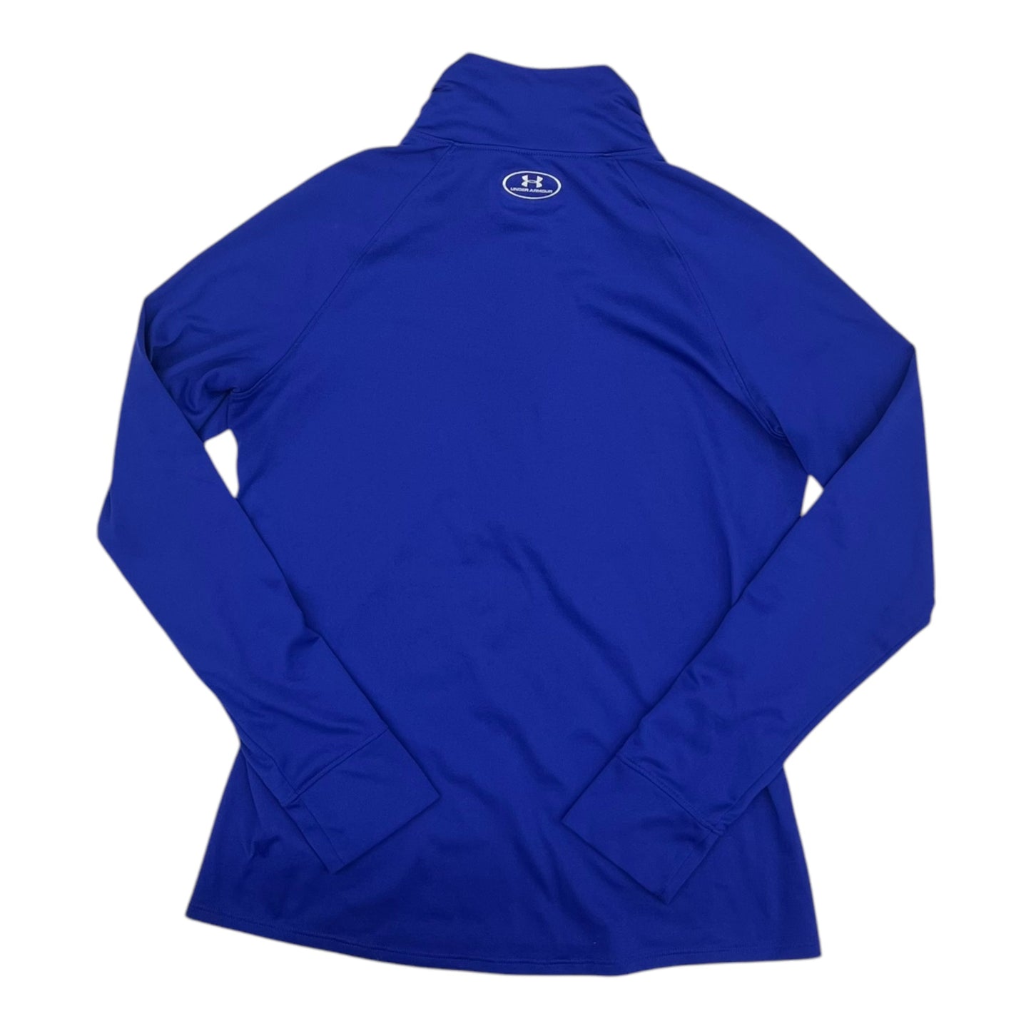 ATHLETIC TOP LS COLLAR by UNDER ARMOUR In BLUE, Size: M