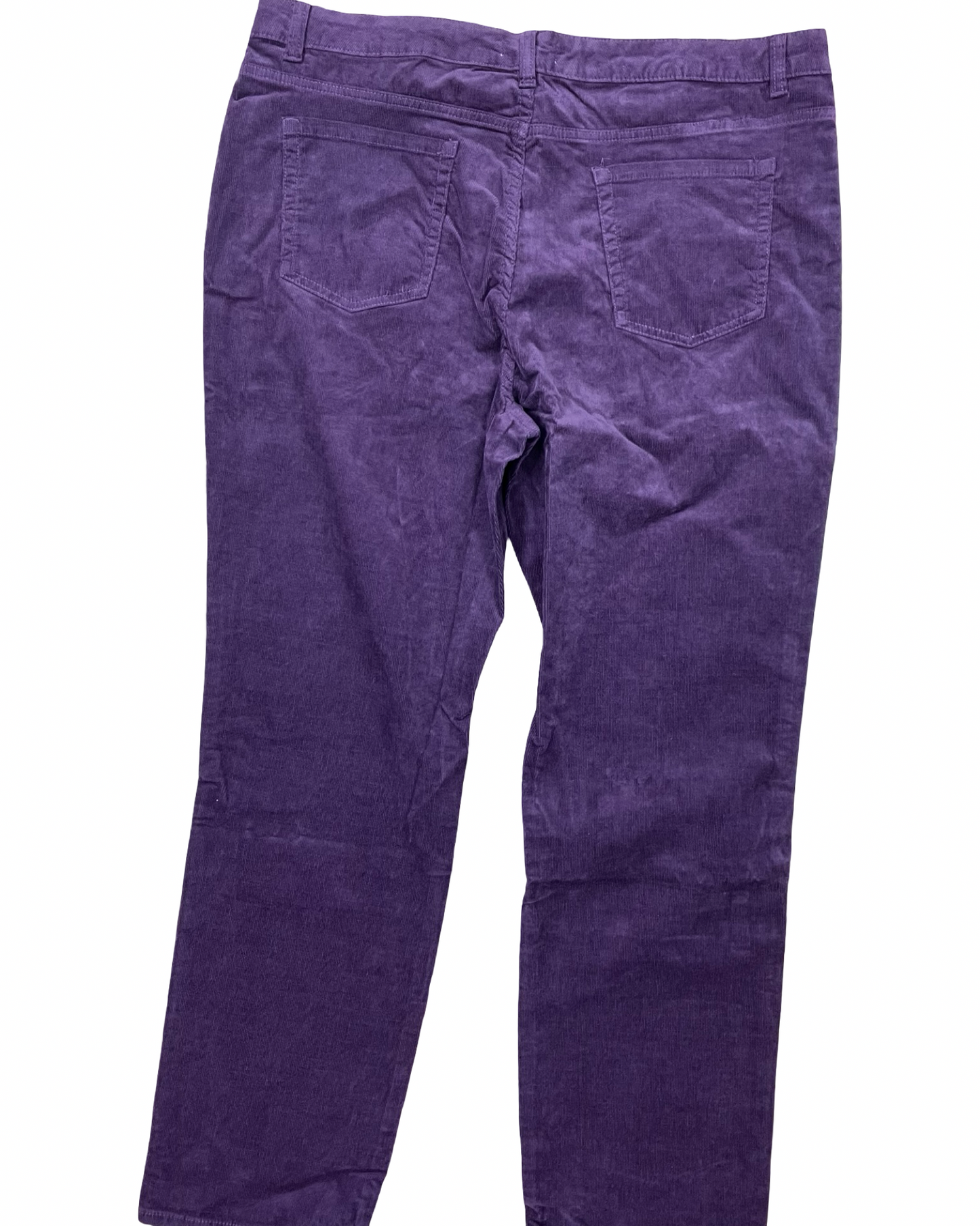 Pants Corduroy By Coldwater Creek In Purple, Size:18