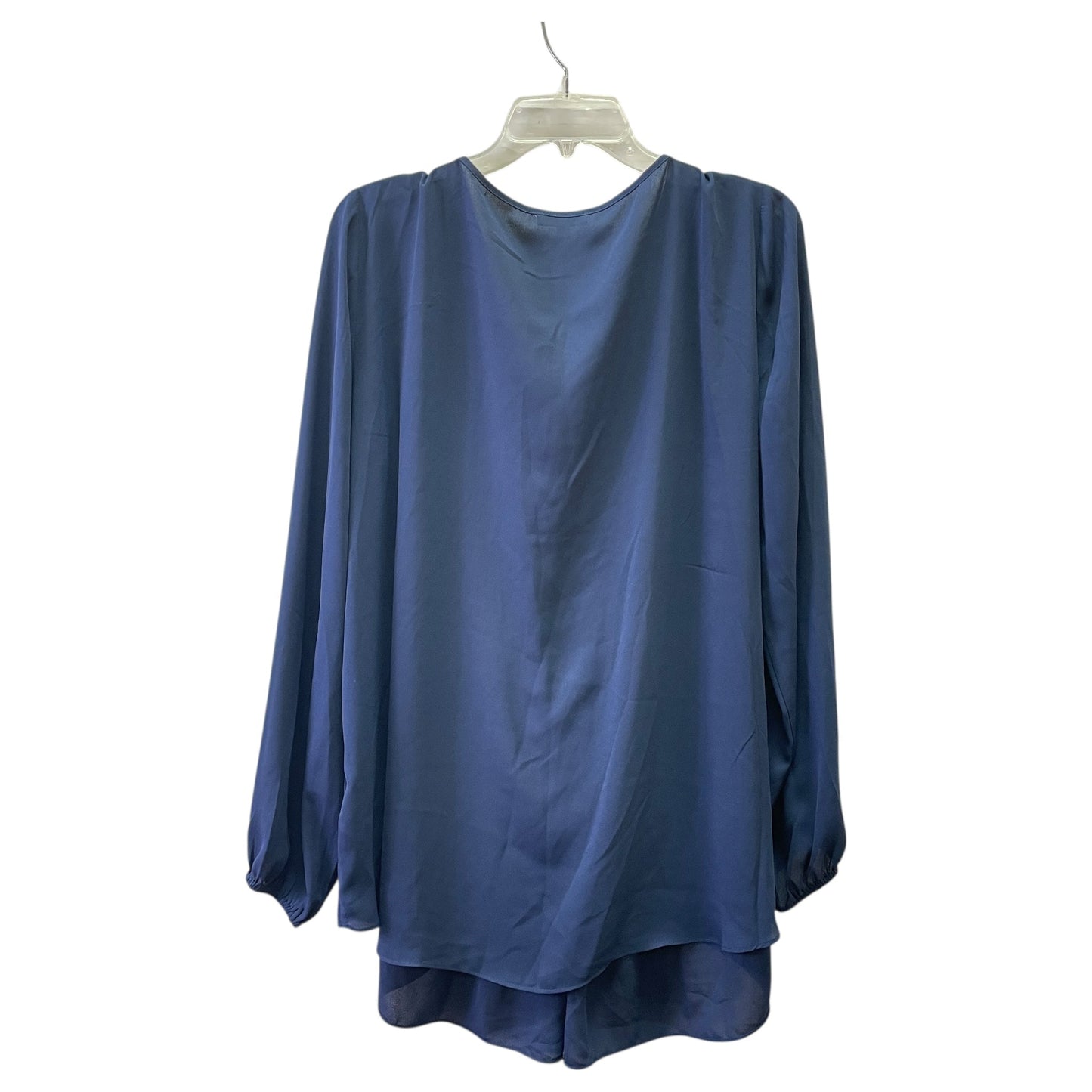 Top Ls By Max Studio In Blue, Size:1X