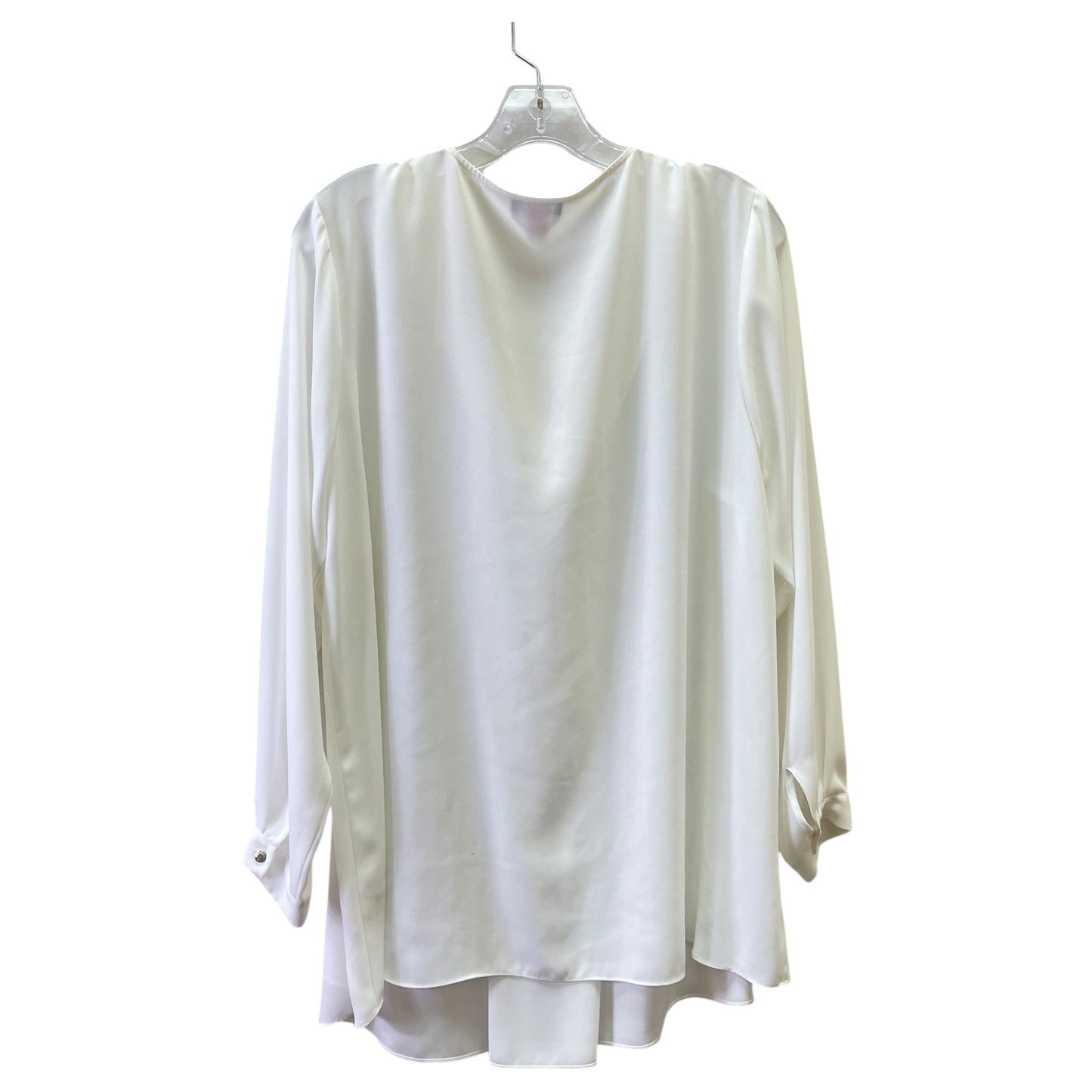 Top Ls By Vince Camuto In White, Size:1X