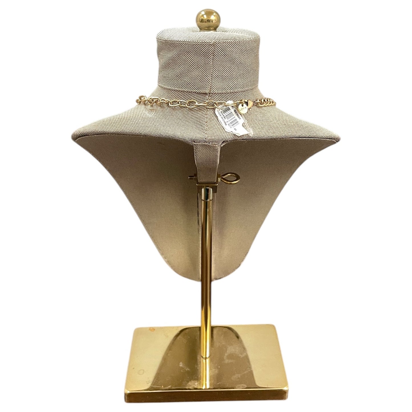 Necklace Statement By Loft In Blue & Gold