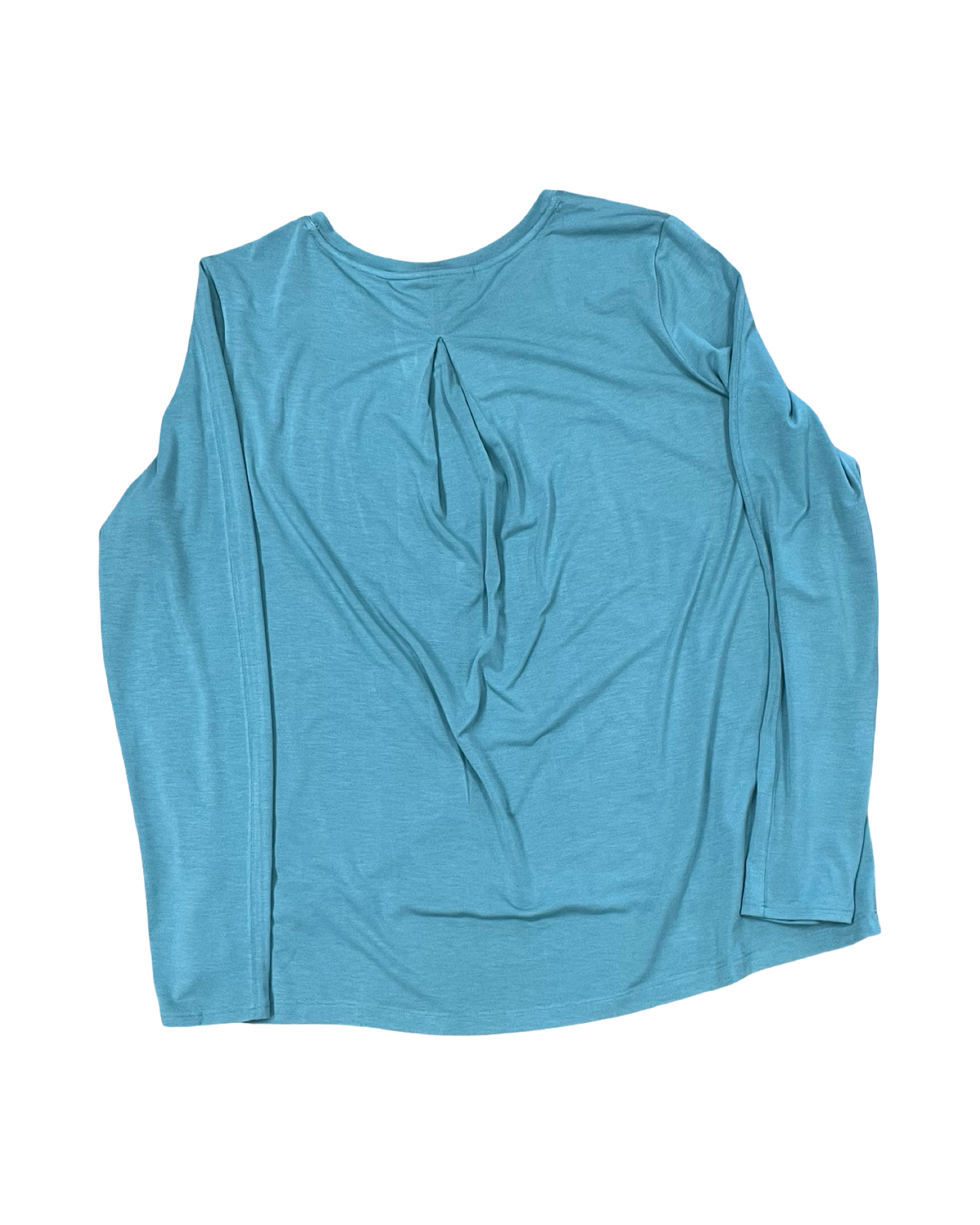 Athletic Top Ls Crewneck By Athleta In Green, Size:S