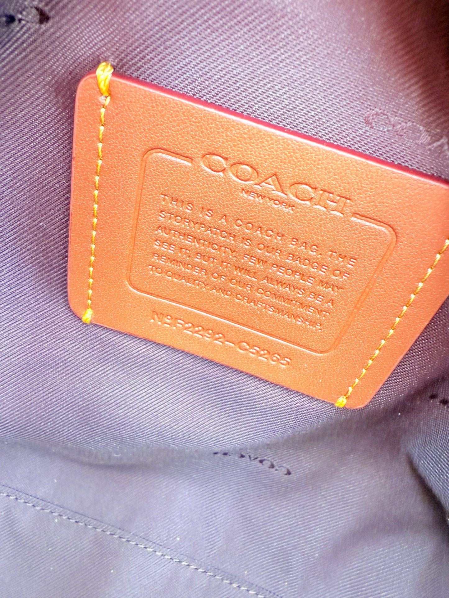 Handbag Designer By Coach, Size: Medium