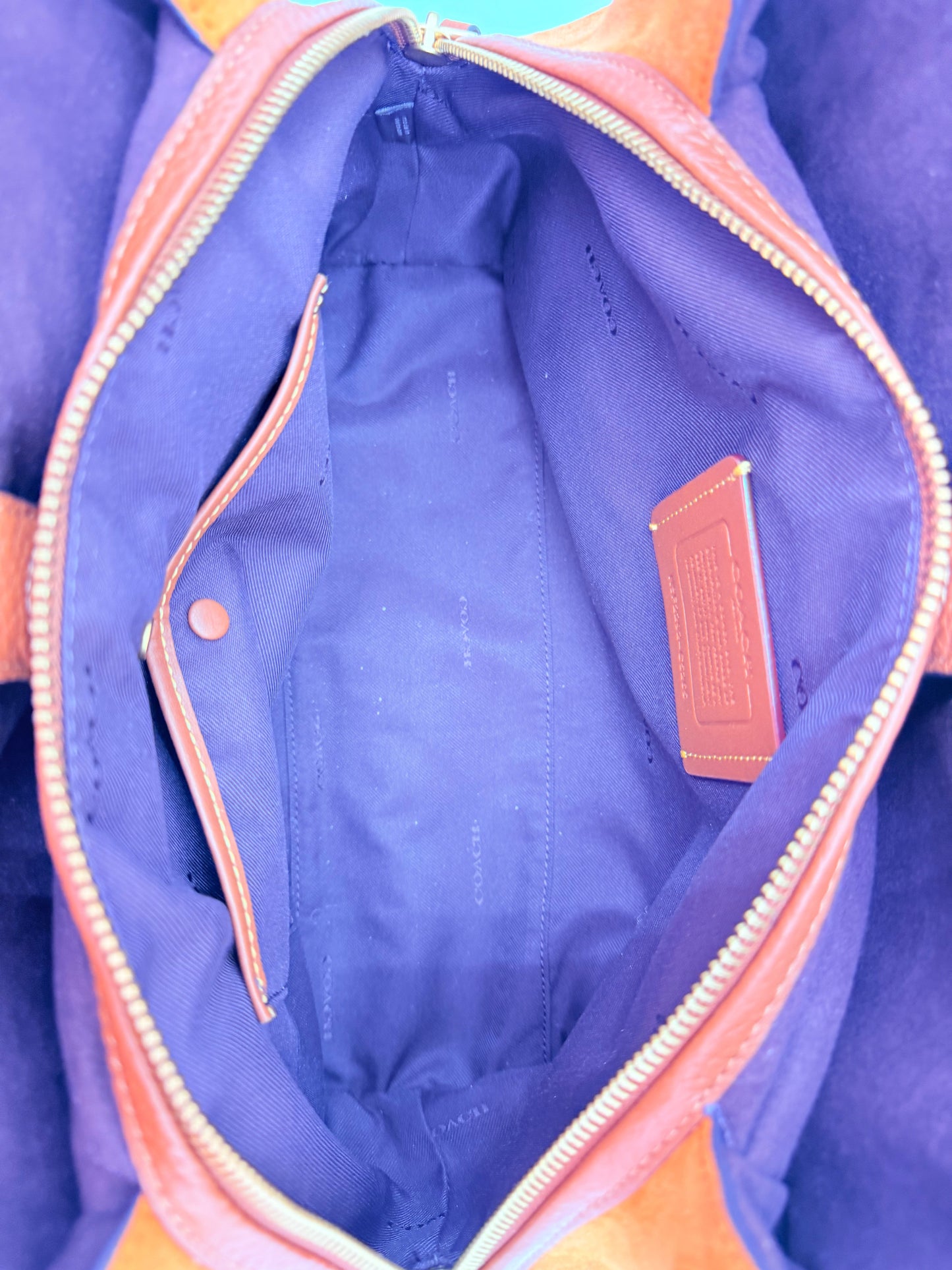 Handbag Designer By Coach, Size: Medium