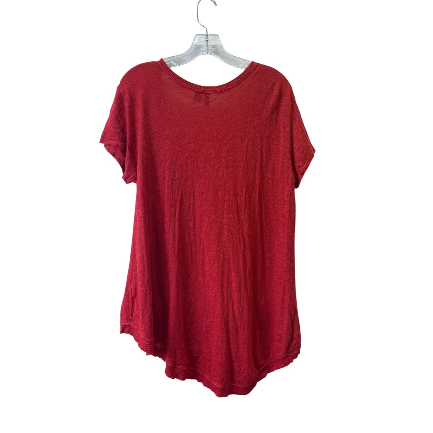 Top Ss Basic By Left Of Center In Red, Size:Xl