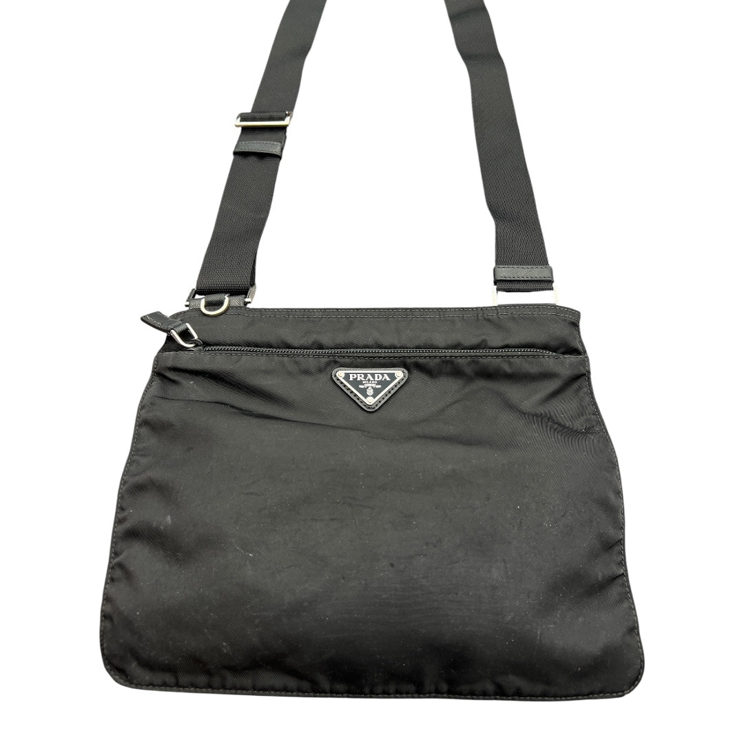 Crossbody Luxury Designer By Prada In Black, Size:Small