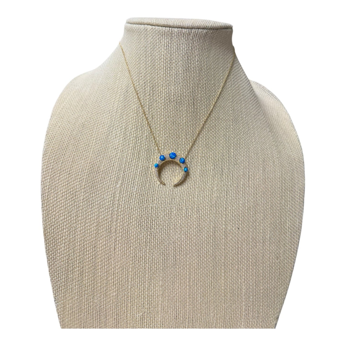 Necklace Pendant In Blue