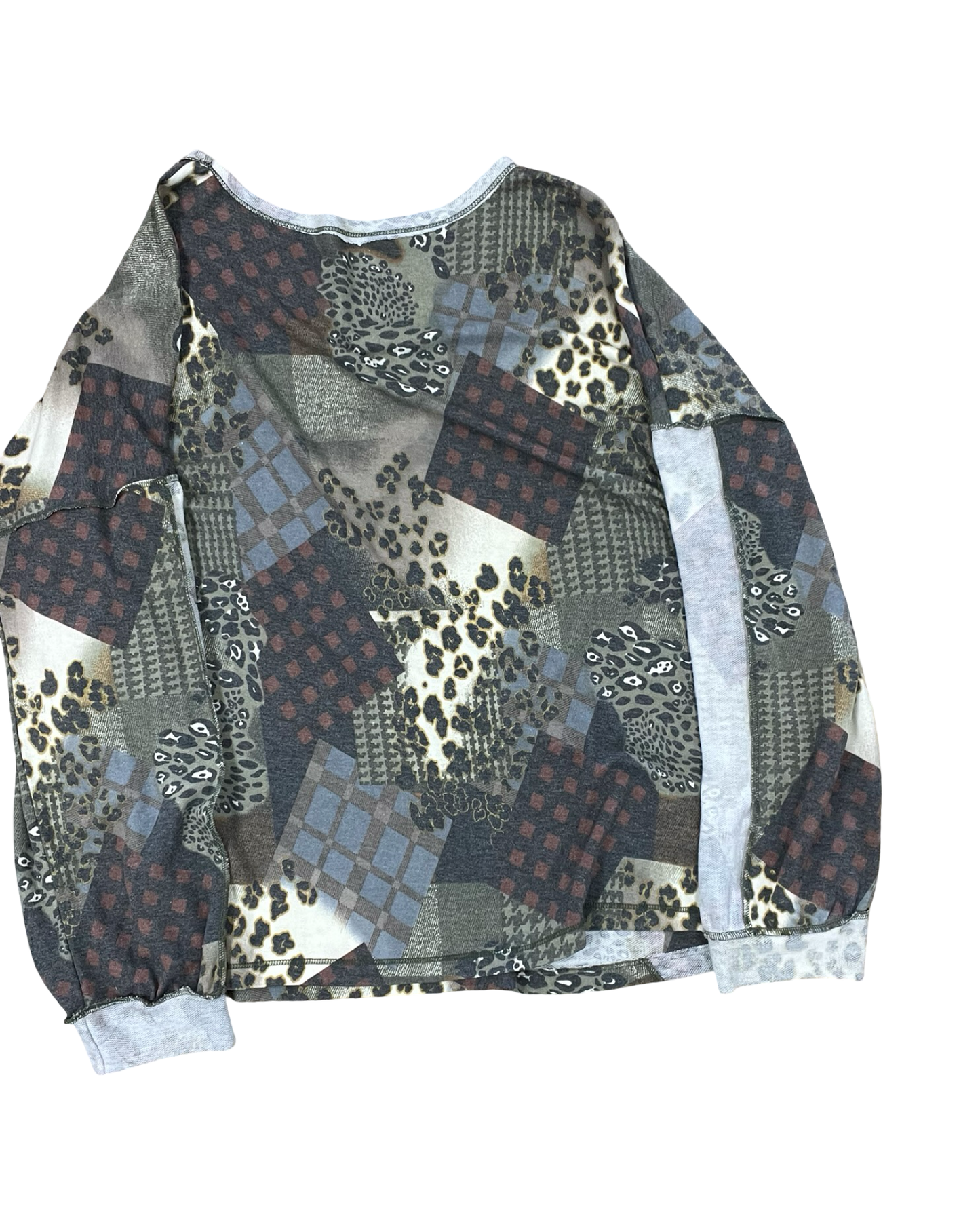 Top Ss By Clothes Mentor In Grey, Size:3X