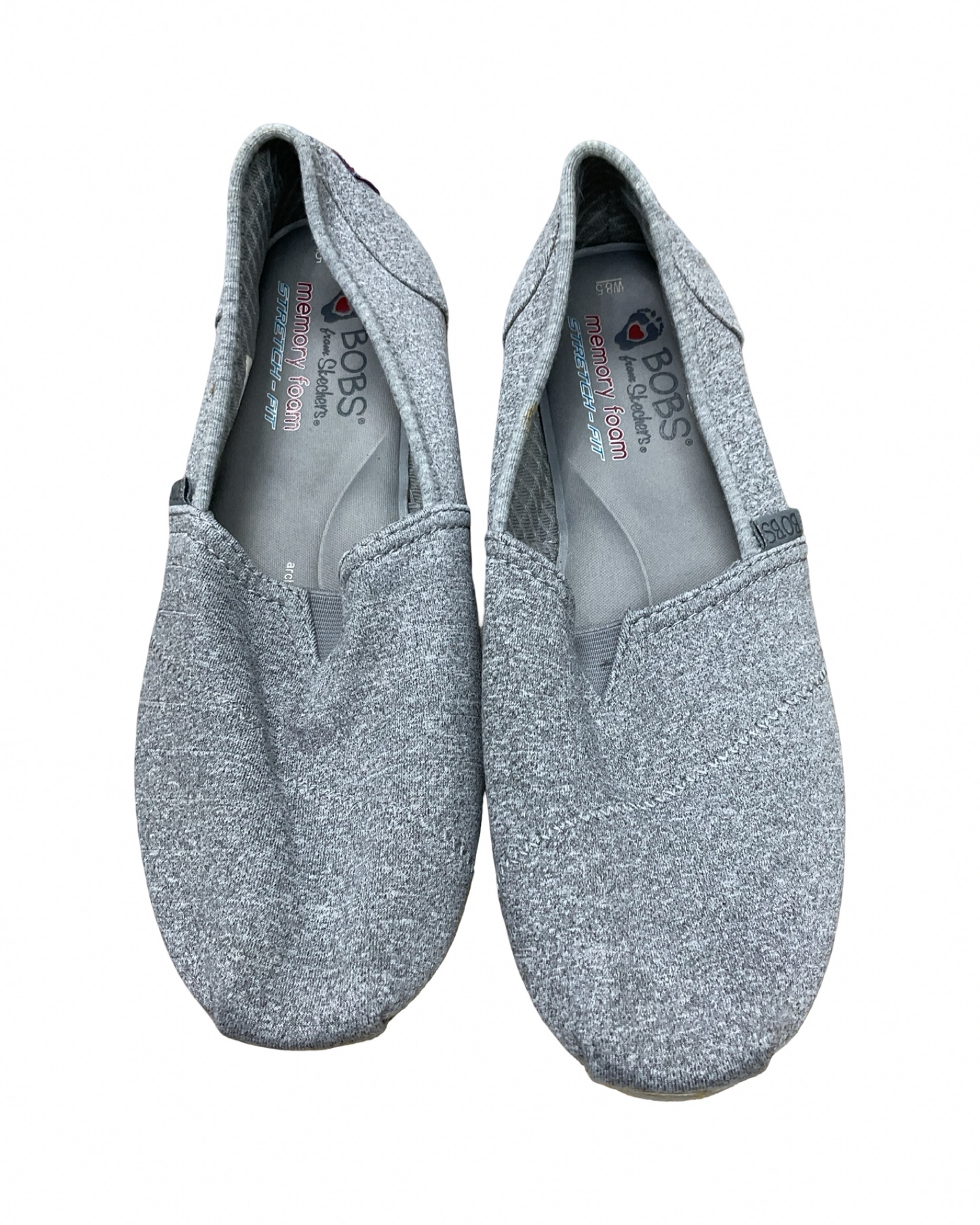 Shoes Flats By Bobs In Grey, Size:8.5