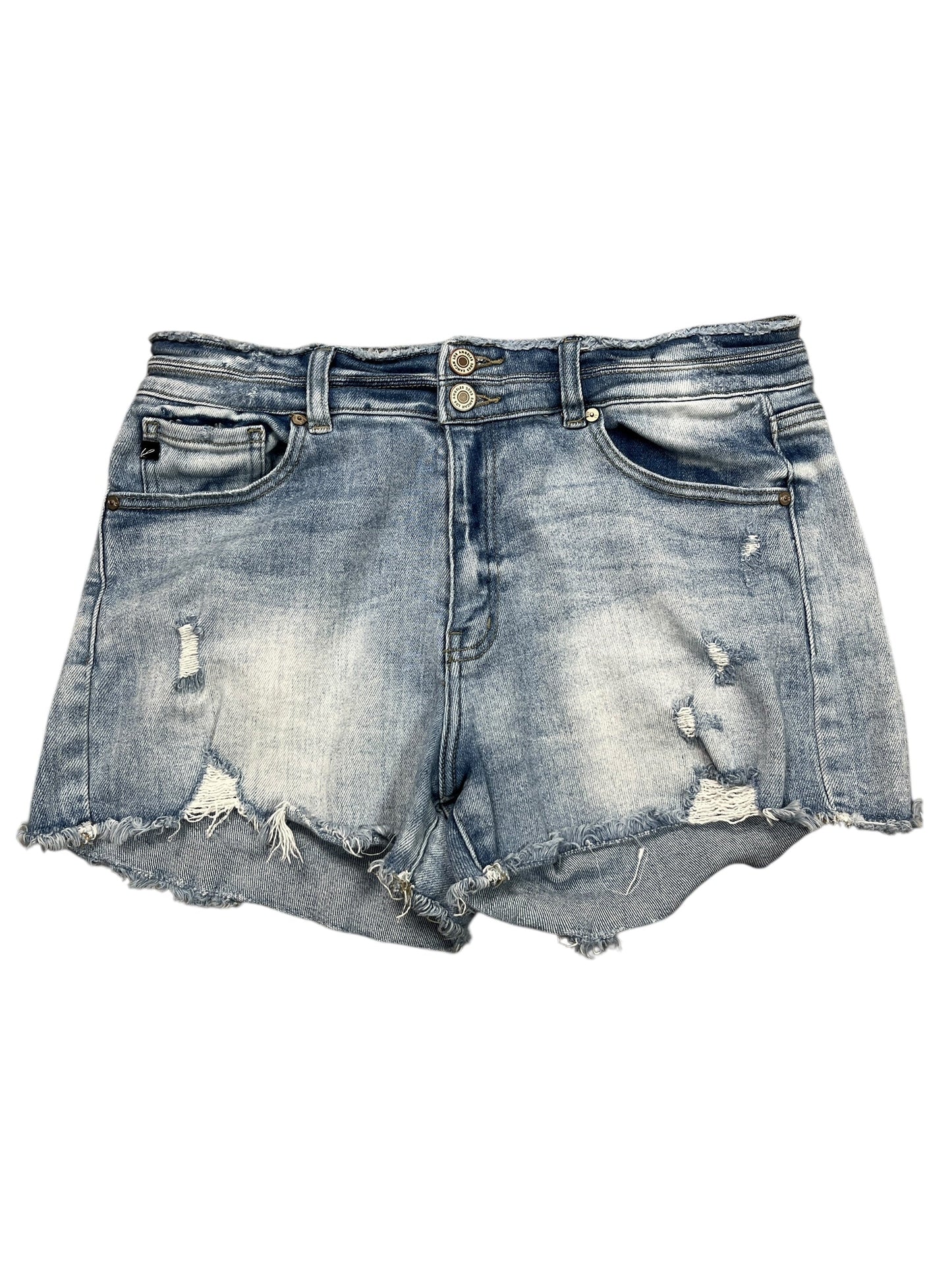 Shorts By Kancan In Blue Denim, Size:L