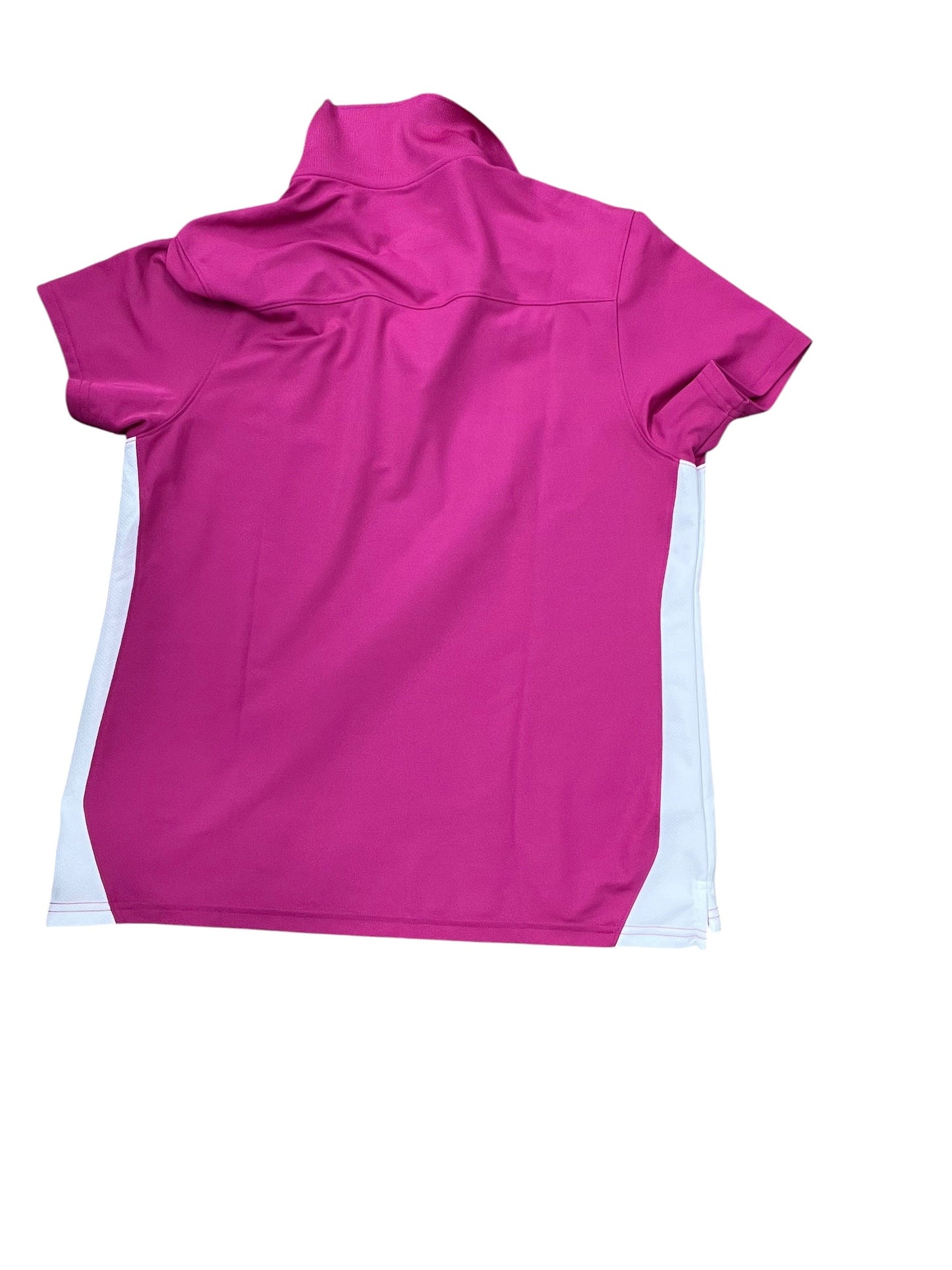 Athletic Top Ss By Under Armour In Pink, Size:L