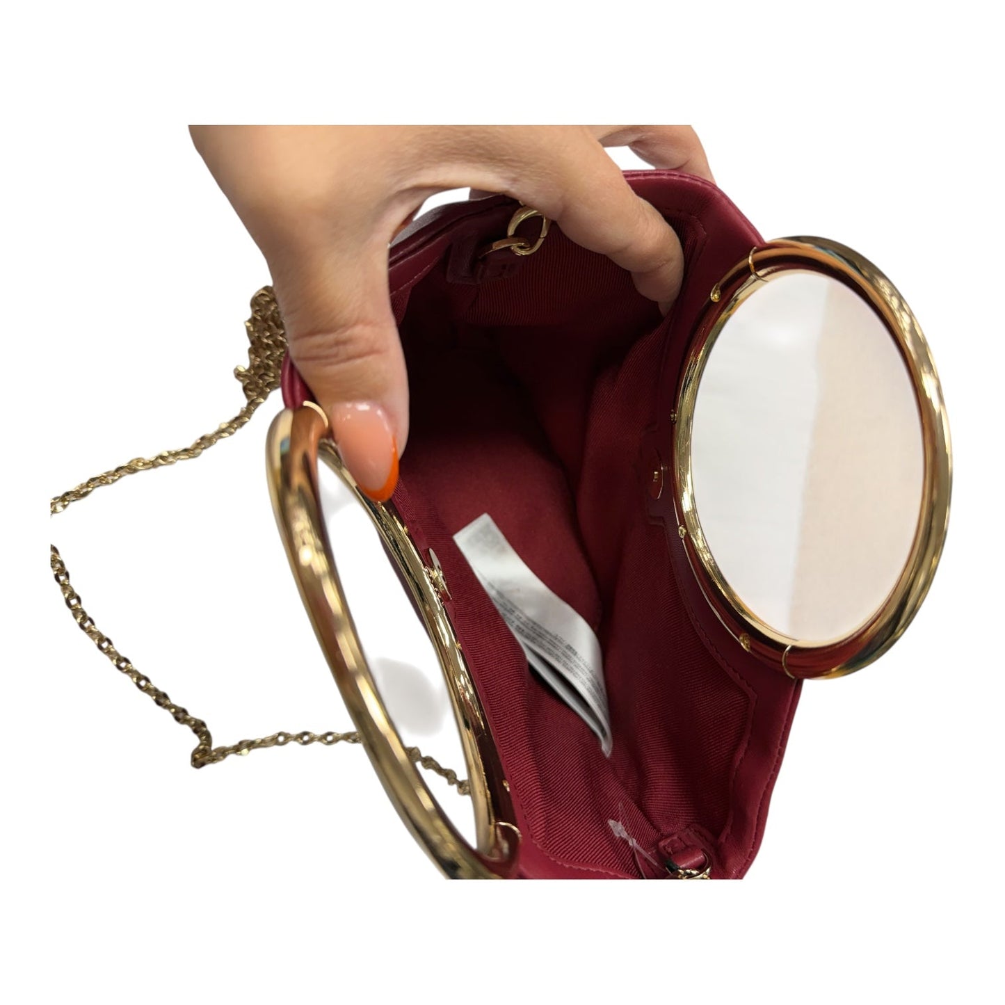 Handbag By Mng In Red, Size:Small