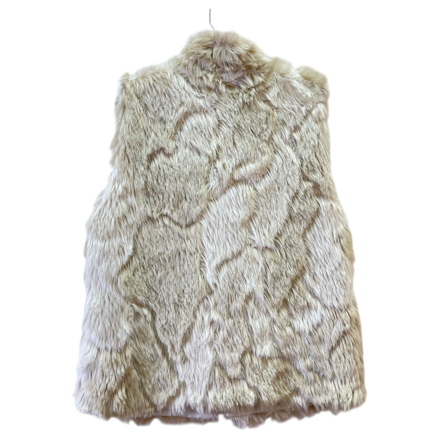 Vest Faux Fur & Sherpa By Jack By Bb Dakota In Tan & White, Size:M