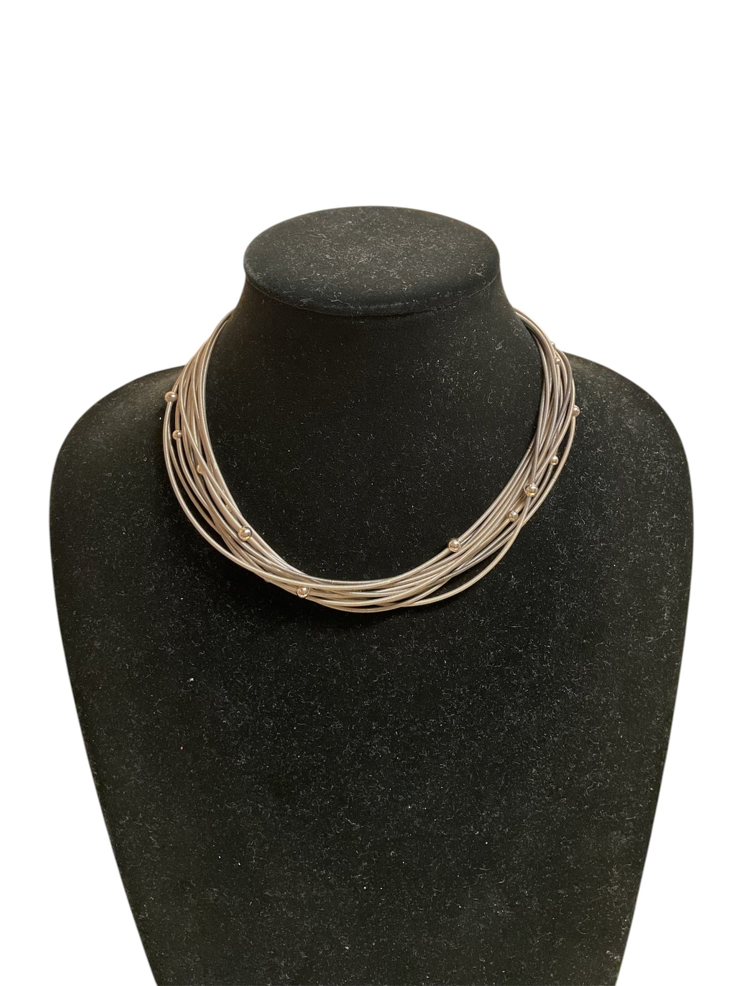 Necklace Other By Clothes Mentor In Grey