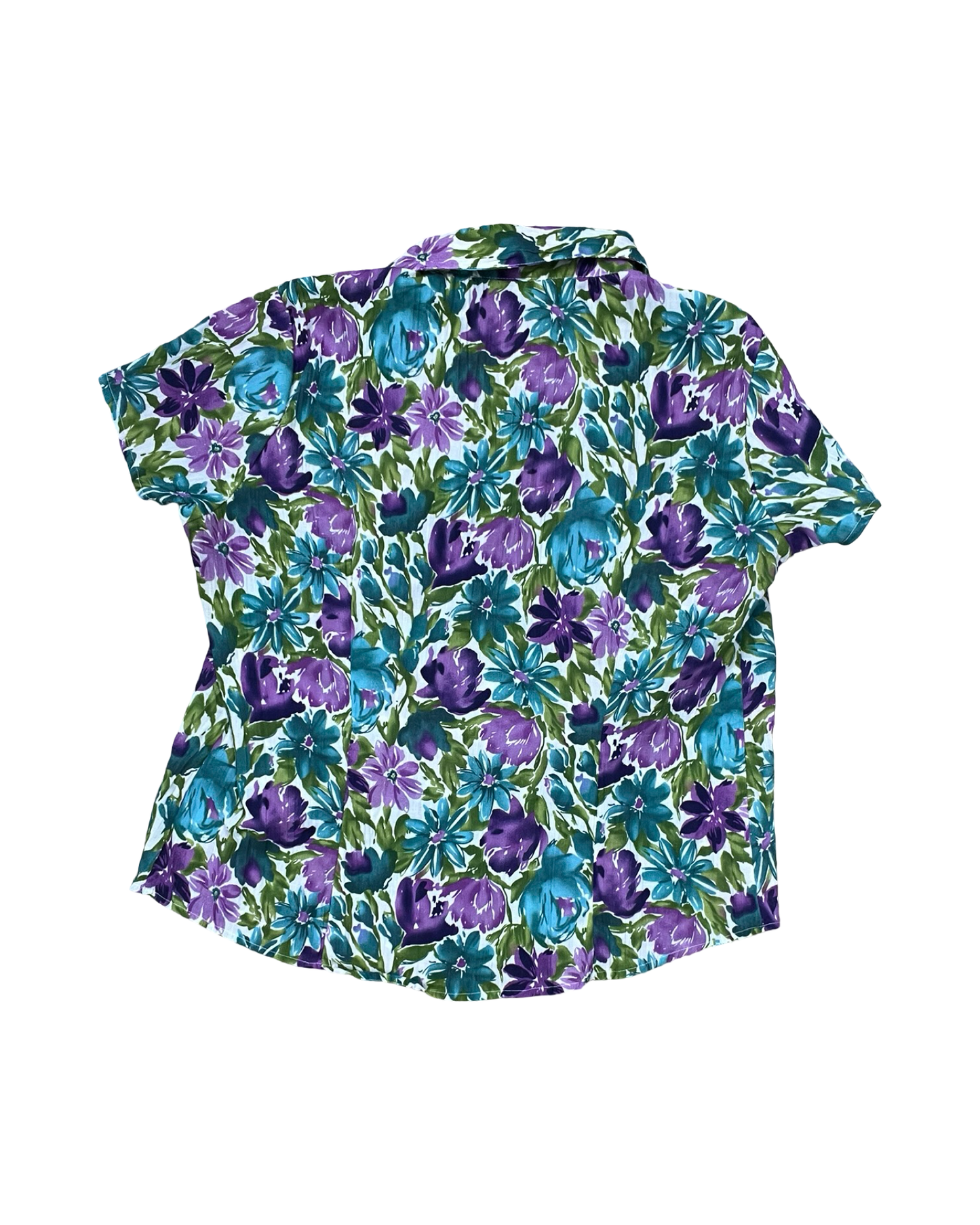 Top Ss By Lemon Grass In Green & Purple, Size:L