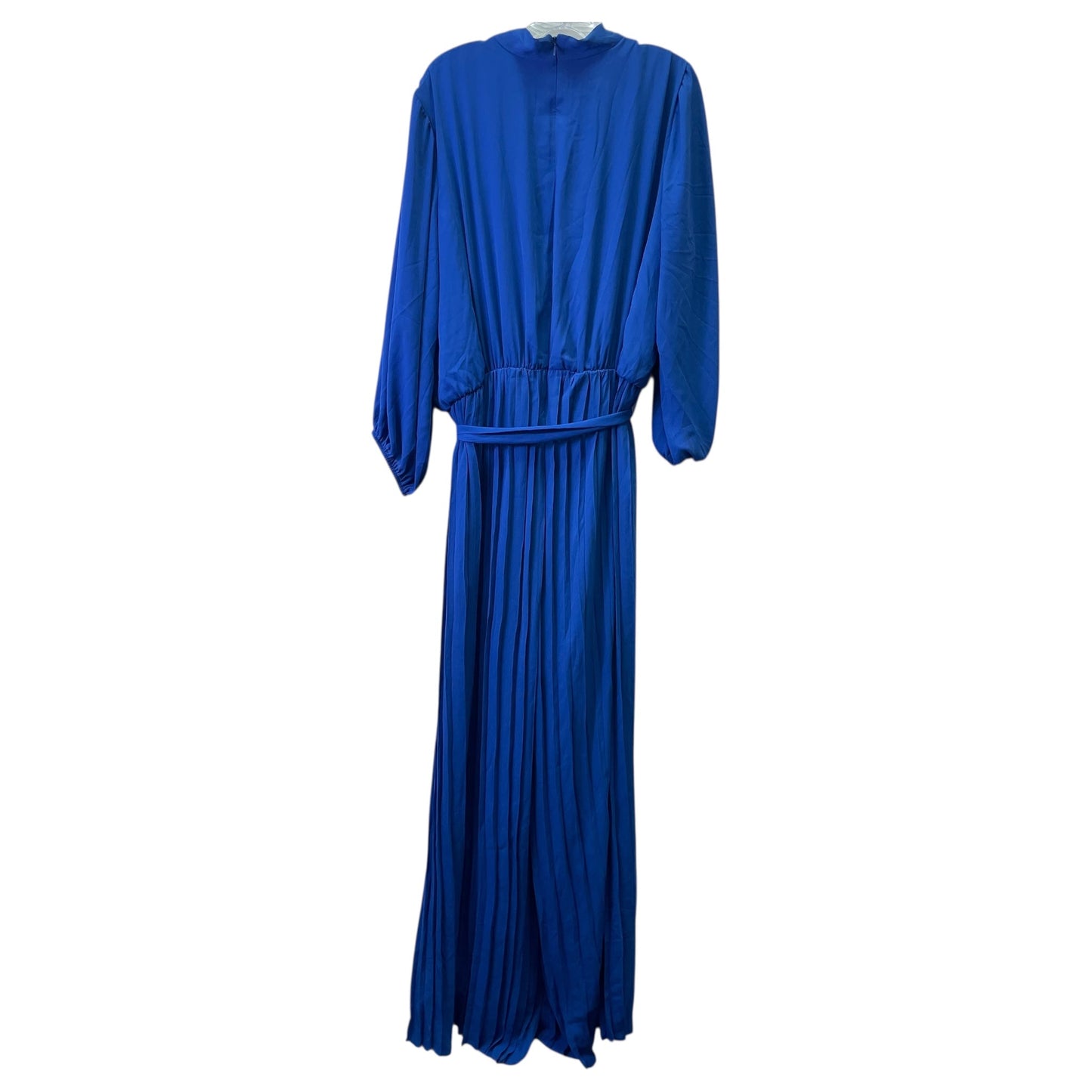Jumpsuit By Ashley Stewart In Blue, Size:3X