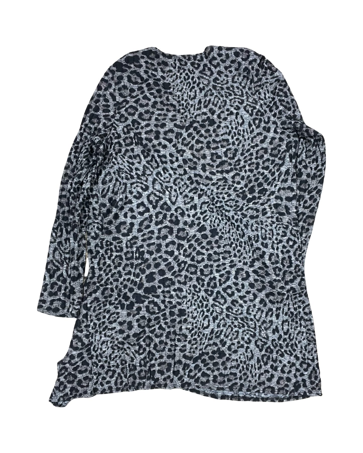 Cardigan By Apt 9 In Animal Print, Size:L