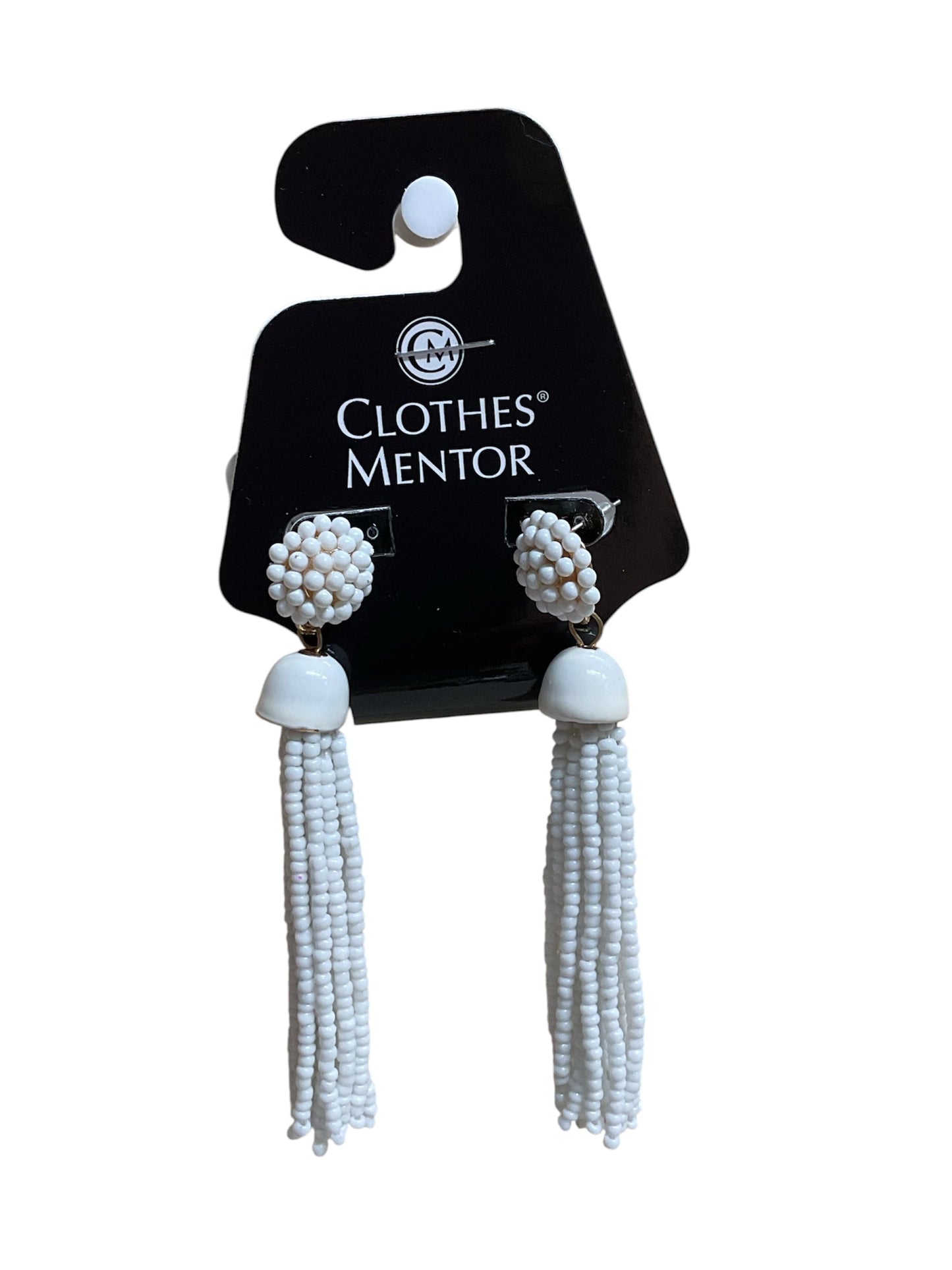 Earrings Designer By Lilly Pulitzer In White