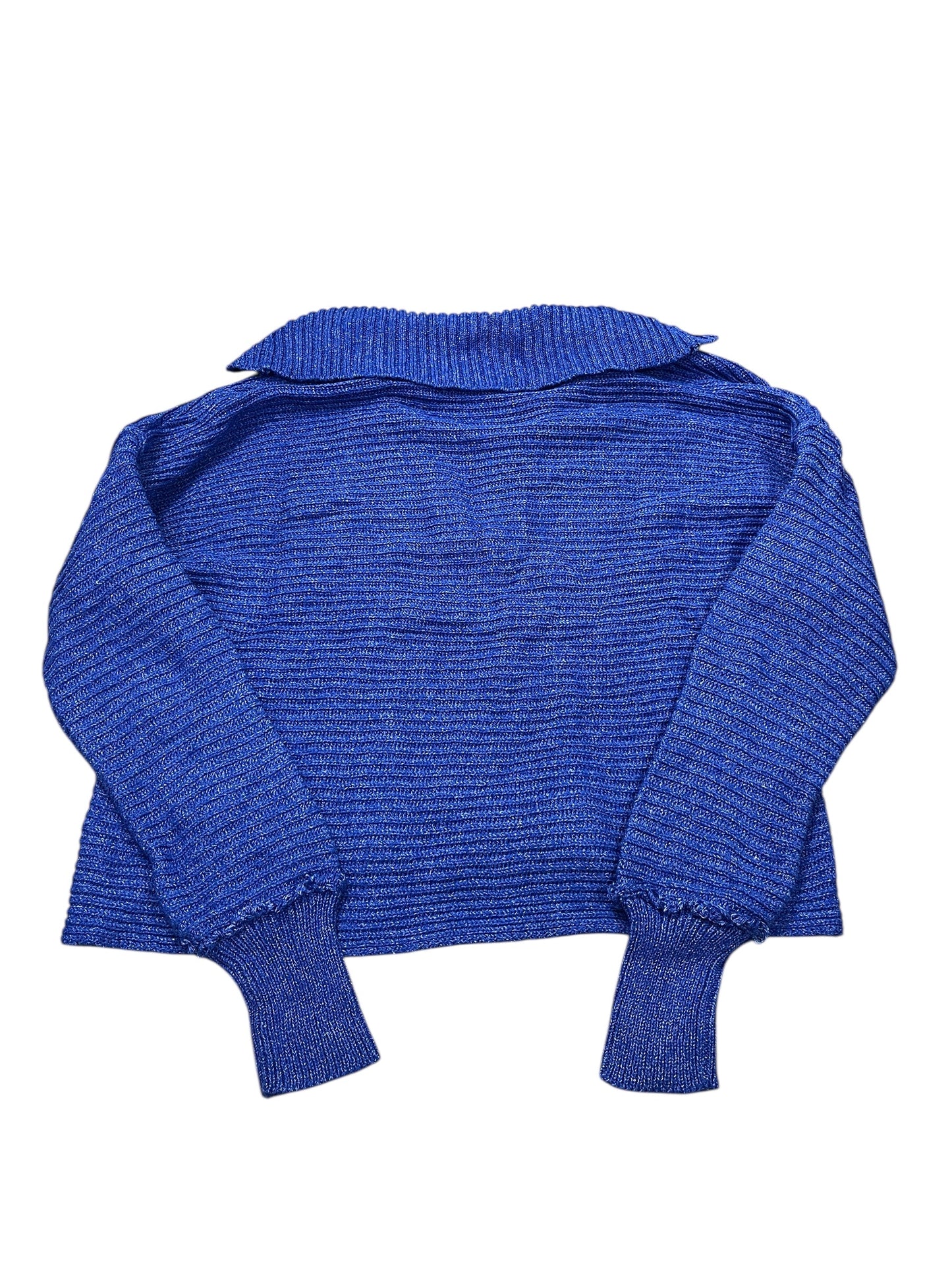 Sweater By Free People In Blue, Size:M