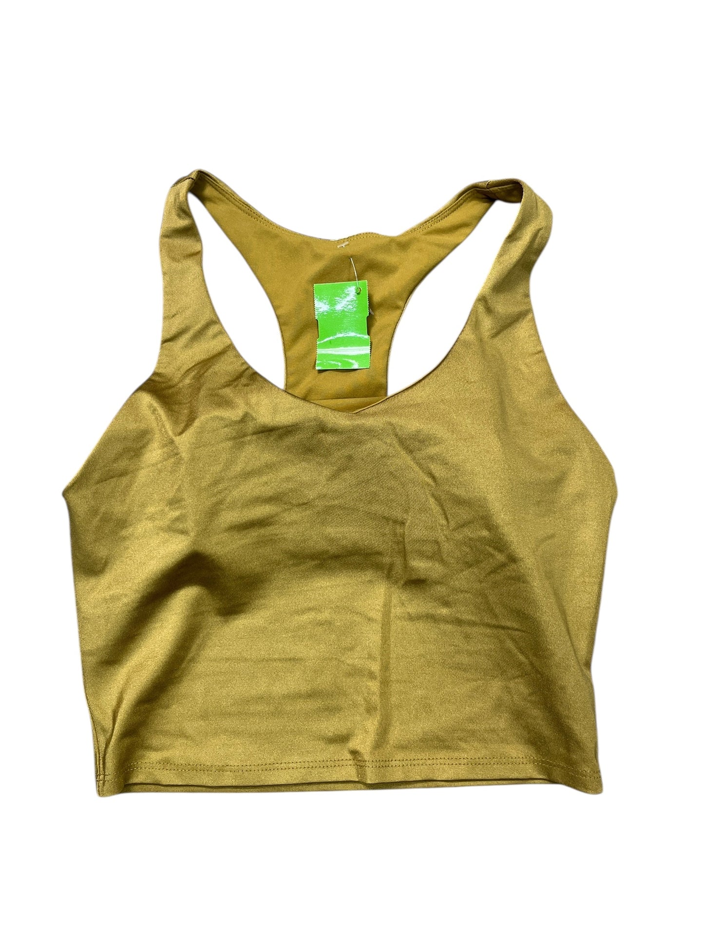 Athletic Bra By Fabletics In Yellow, Size:M