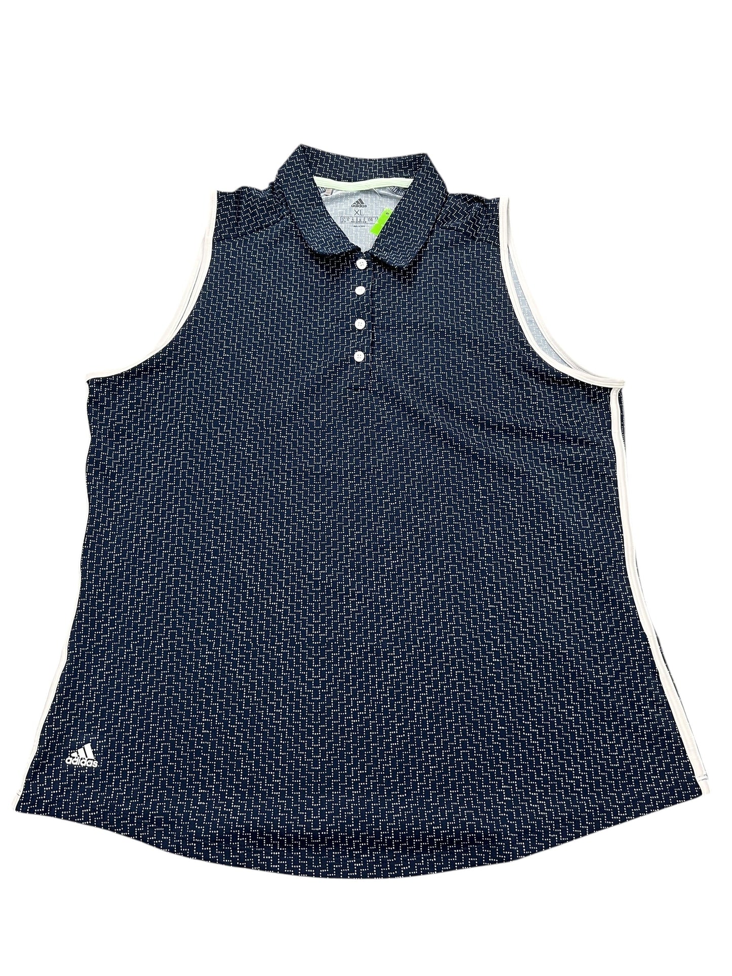 Athletic Tank Top By Adidas In Blue, Size:Xl