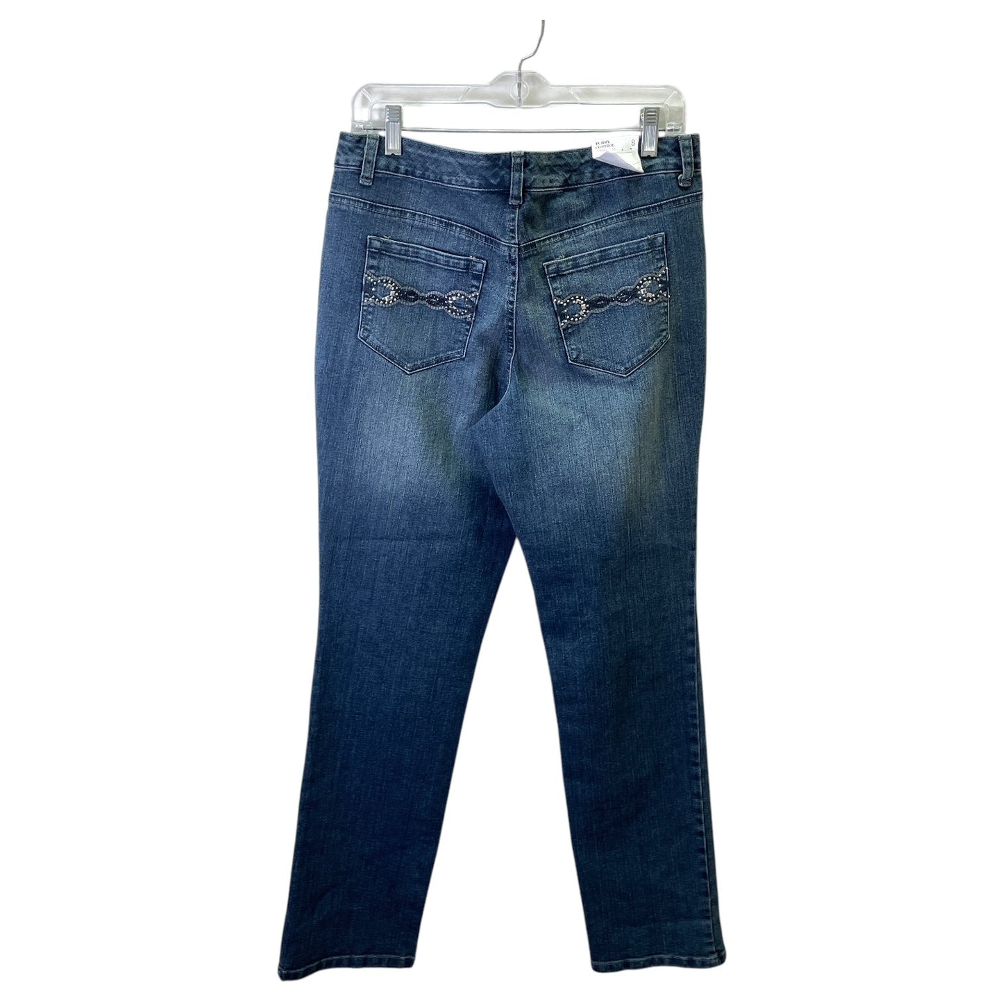 Jeans Straight By Style And Company In Black, Size:8