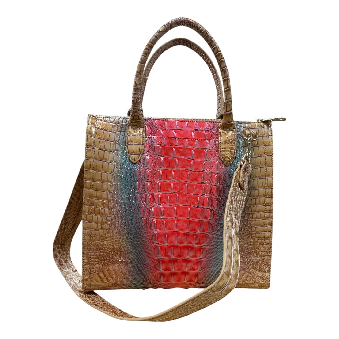Handbag Designer By Brahmin In Multi, Size:Large