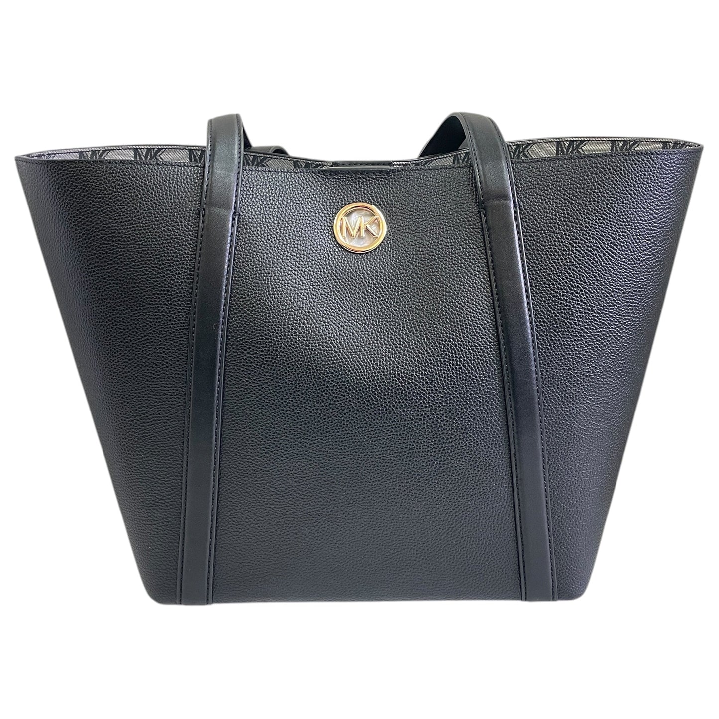 Tote Designer By Michael Kors In Black, Size:Large