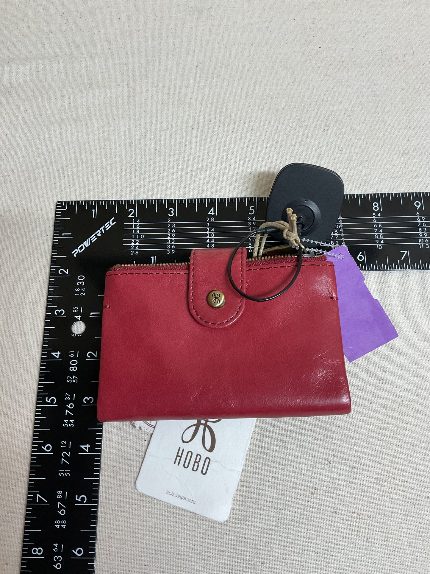 Wallet Leather By Hobo Intl In Red, Size:Small