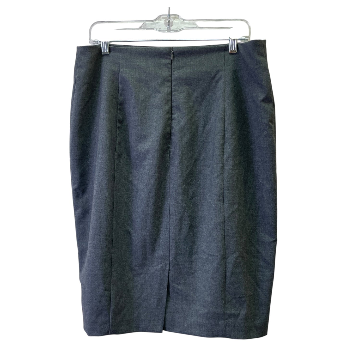 Skirt Suit 2Pc By Worthington In Grey, Size:L