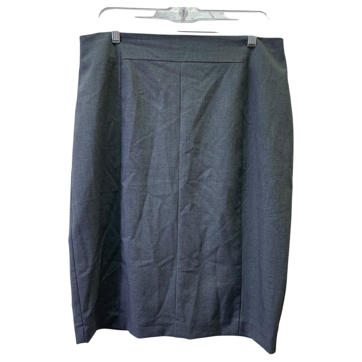 Skirt Suit 2Pc By Worthington In Grey, Size:L