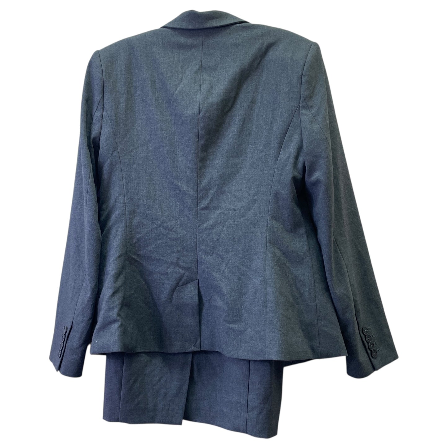 Skirt Suit 2Pc By Worthington In Grey, Size:L
