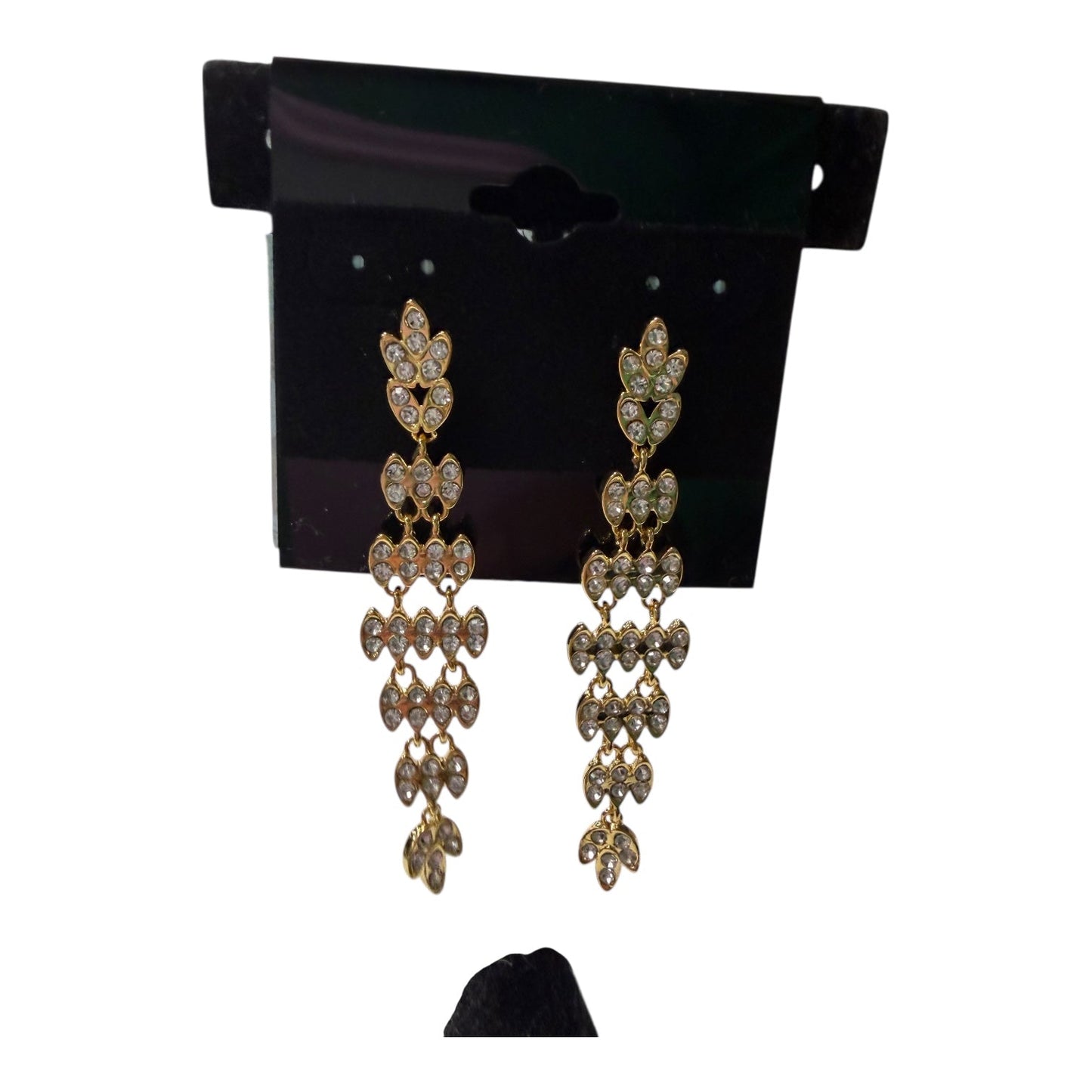 Earrings Dangle/Drop By Ann Taylor In Gold