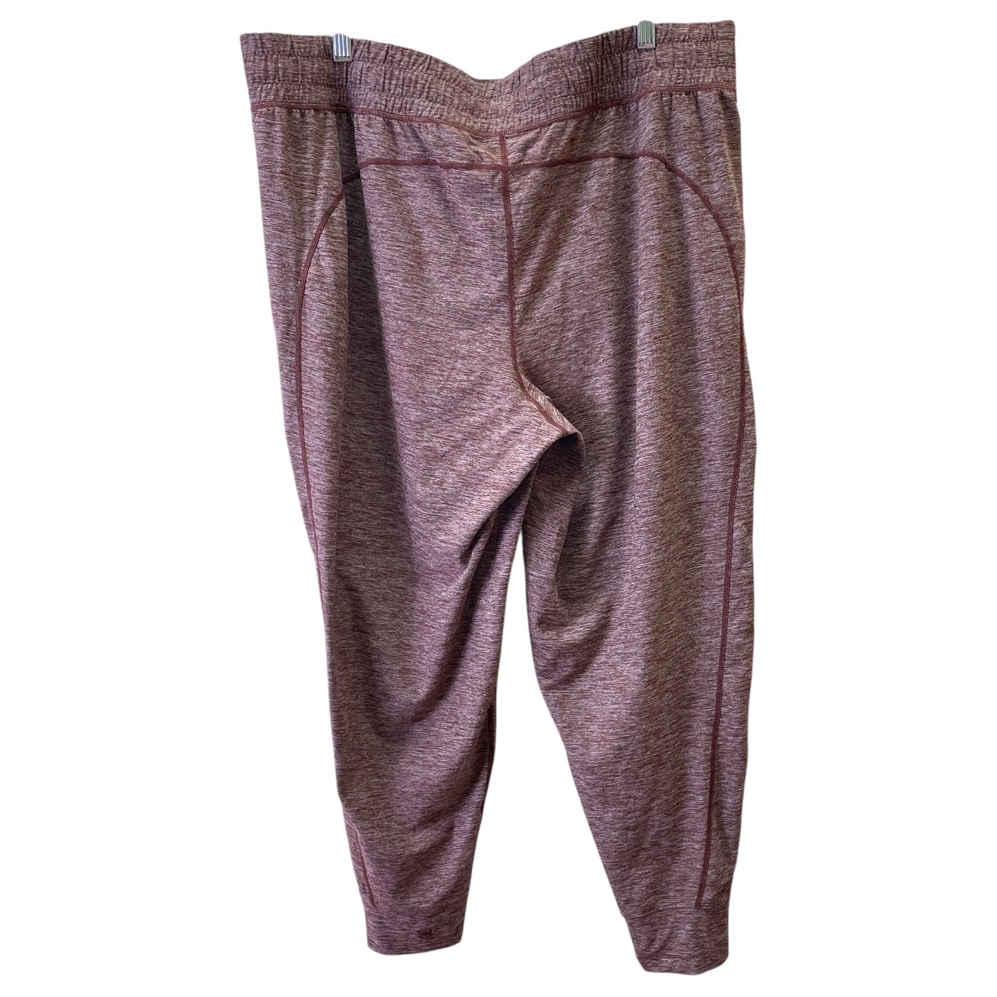 Athletic Pants By Flx In Tan, Size:1X