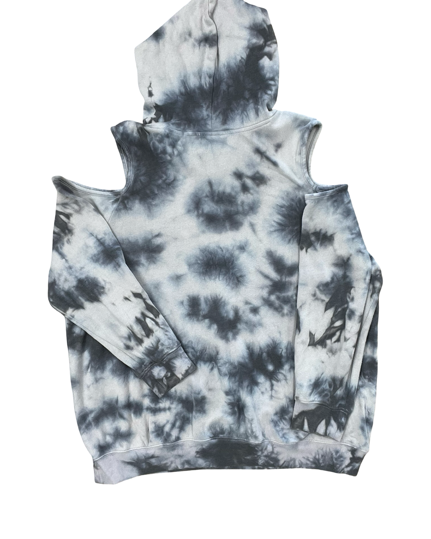 Sweatshirt Hoodie By Torrid In Grey & White, Size:2X