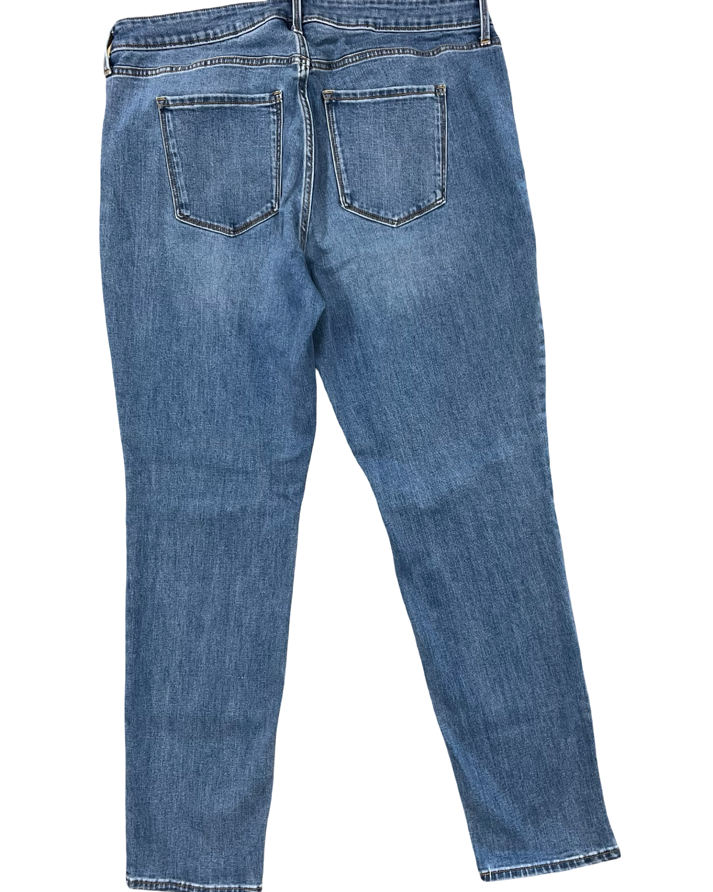 Jeans Straight By Old Navy In Blue Denim, Size:16