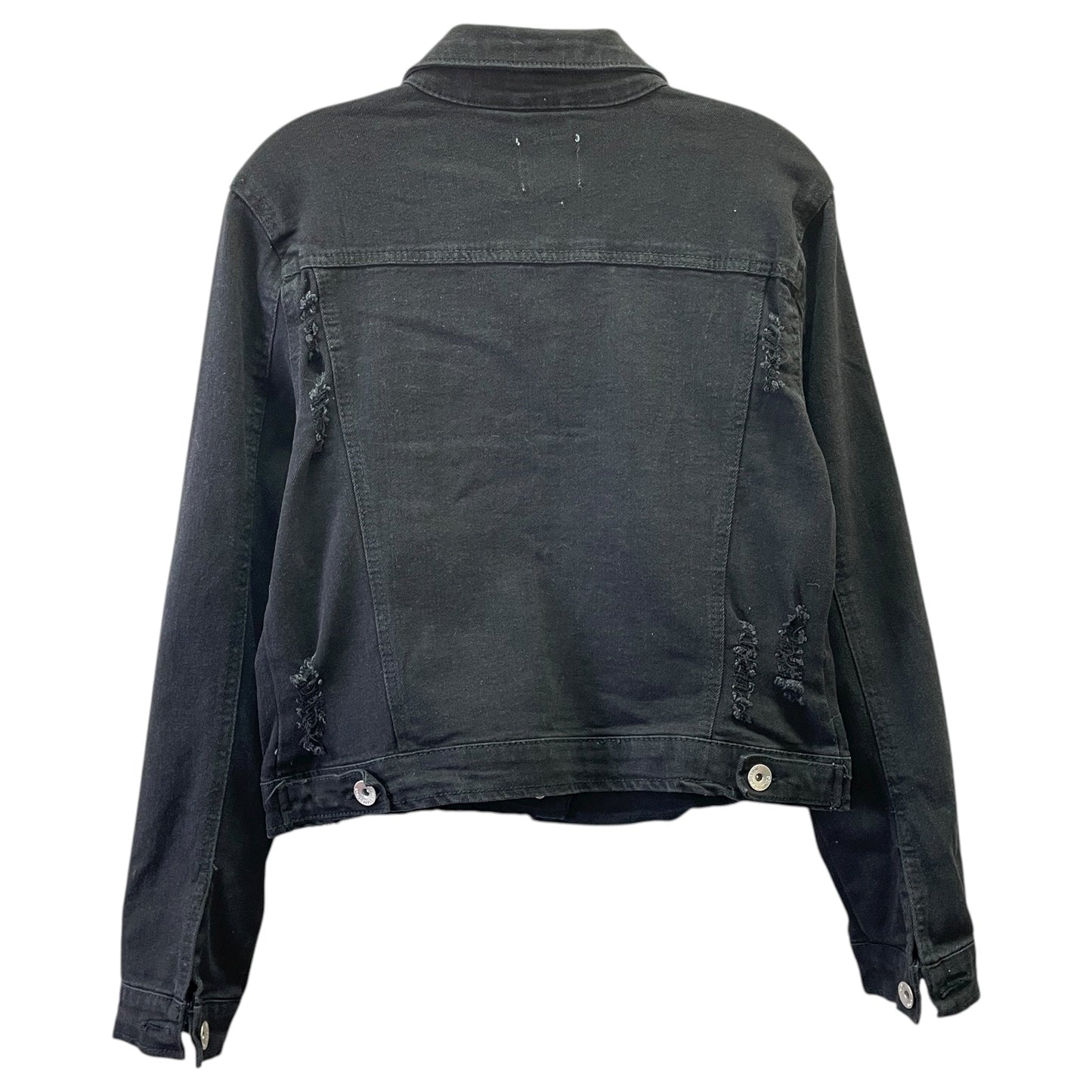 Jacket Denim By Ci Sono In Black, Size:S