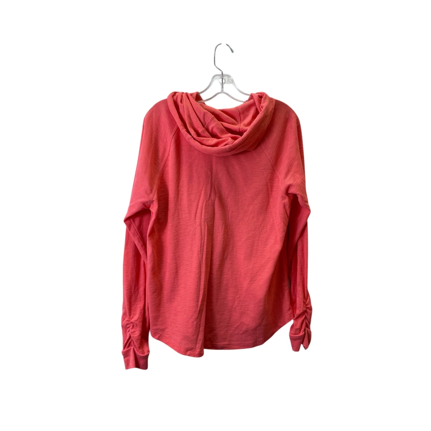 Athletic Jacket By Calvin Klein In Coral, Size:1X